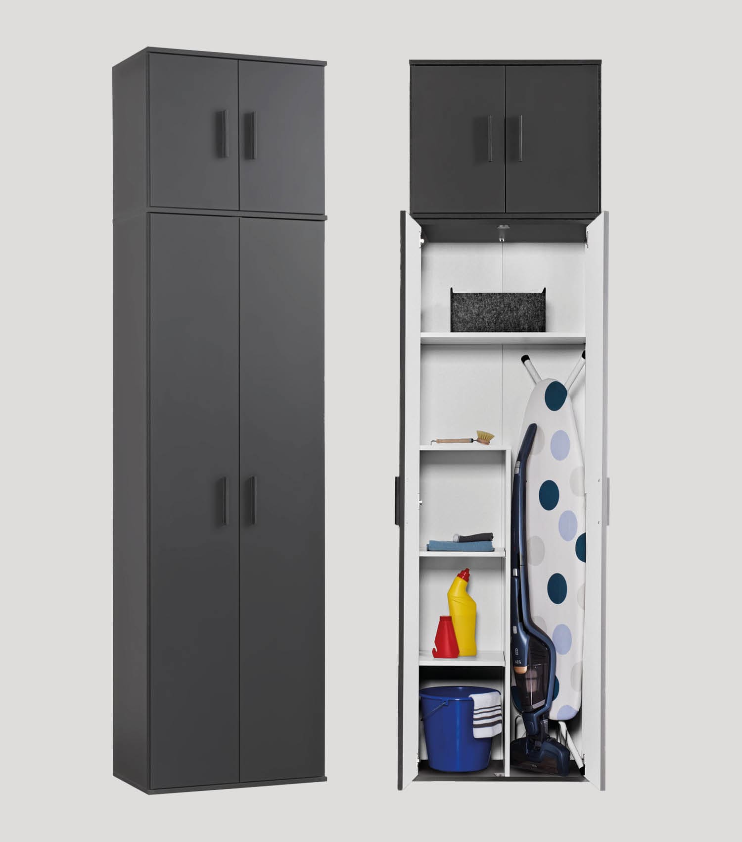 Mehrzweckschrank Hochschrank Schuhschrank Allzweckschrank Flurschrank