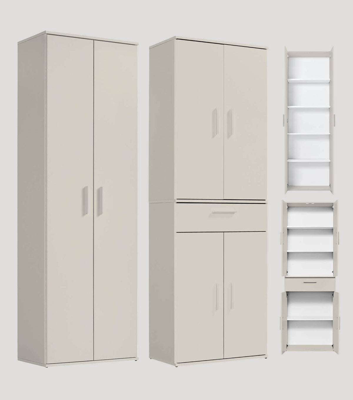 Mehrzweckschrank Set Schrankwand Büroschränke Mehrzweckschränke