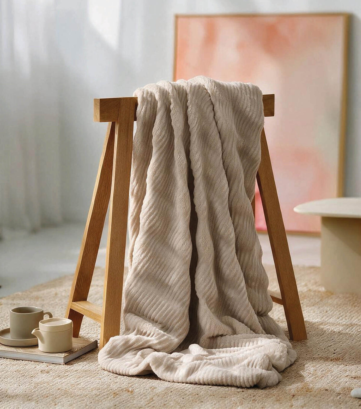 Faux fur throw sofa throw fleece throw cosy throw bedspread