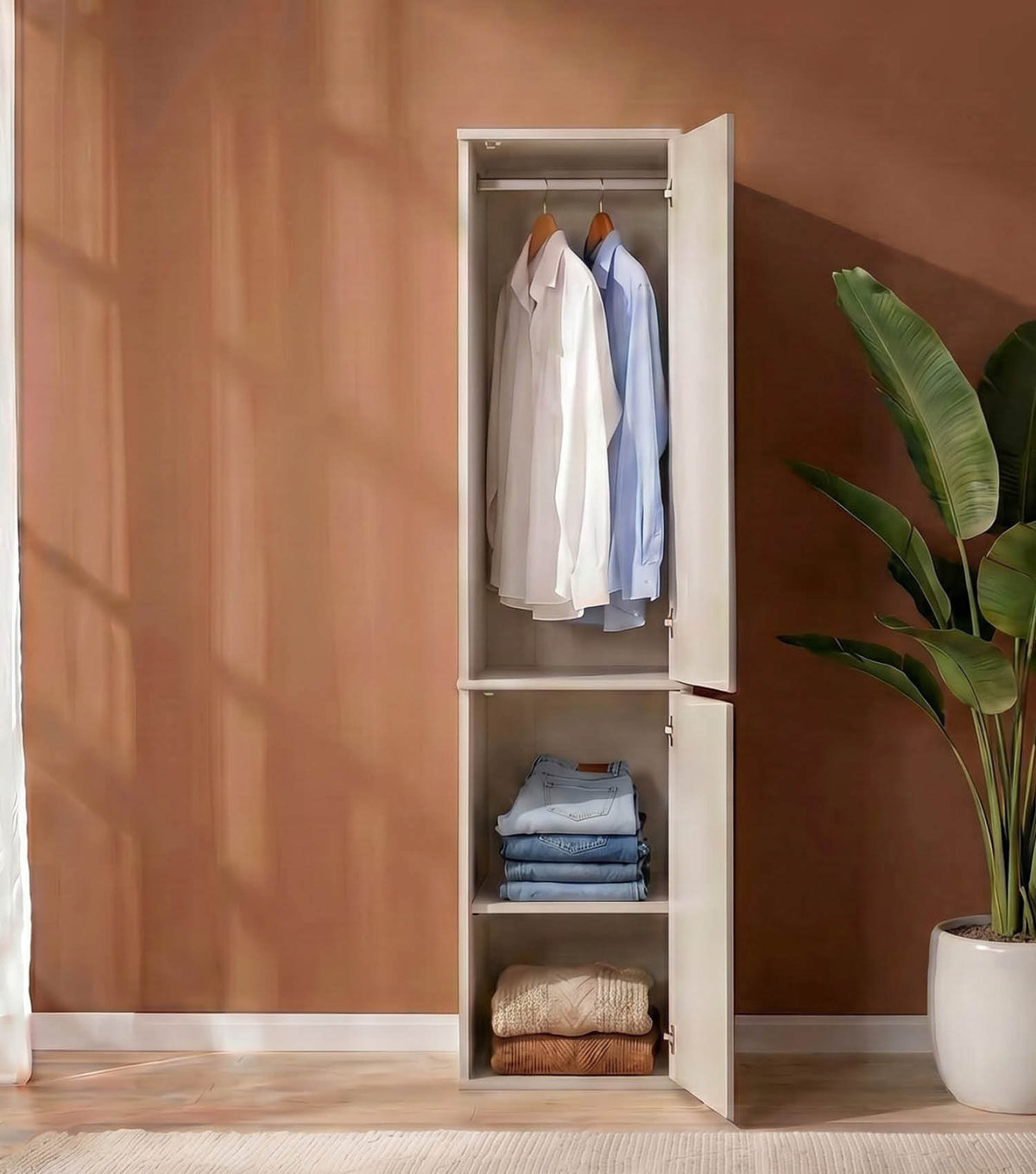 Armoire 'Robe', armoire de chambre, meuble d'entrée, armoire de couloir