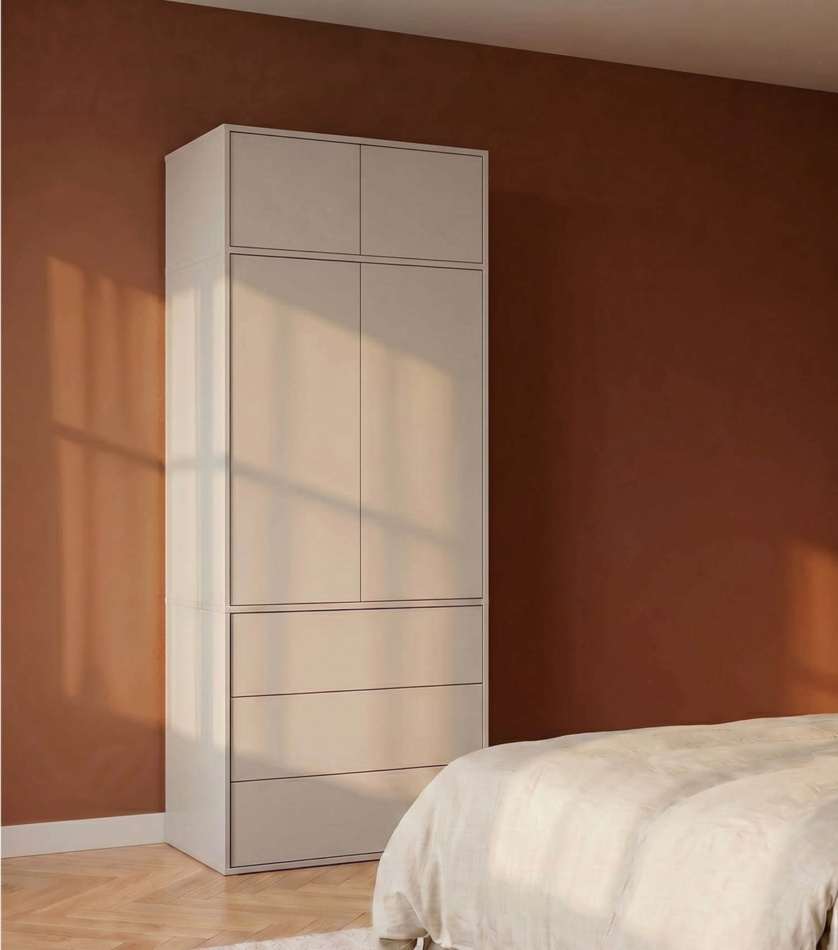 Armoire 'Robe' armoire de chambre meuble d'entrée armoire de couloir