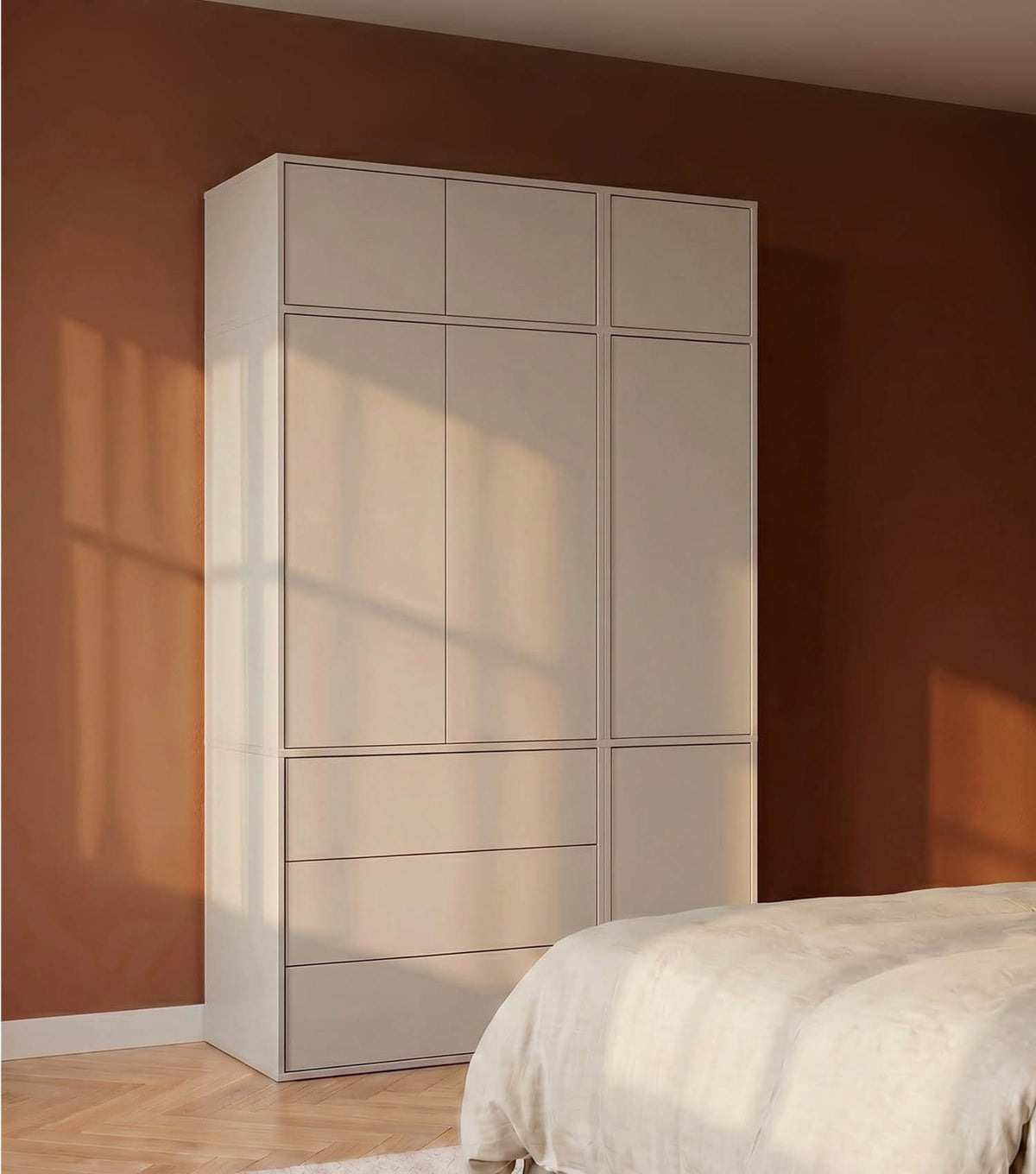 Armoire 'Robe' armoire de chambre meuble d'entrée armoire de couloir
