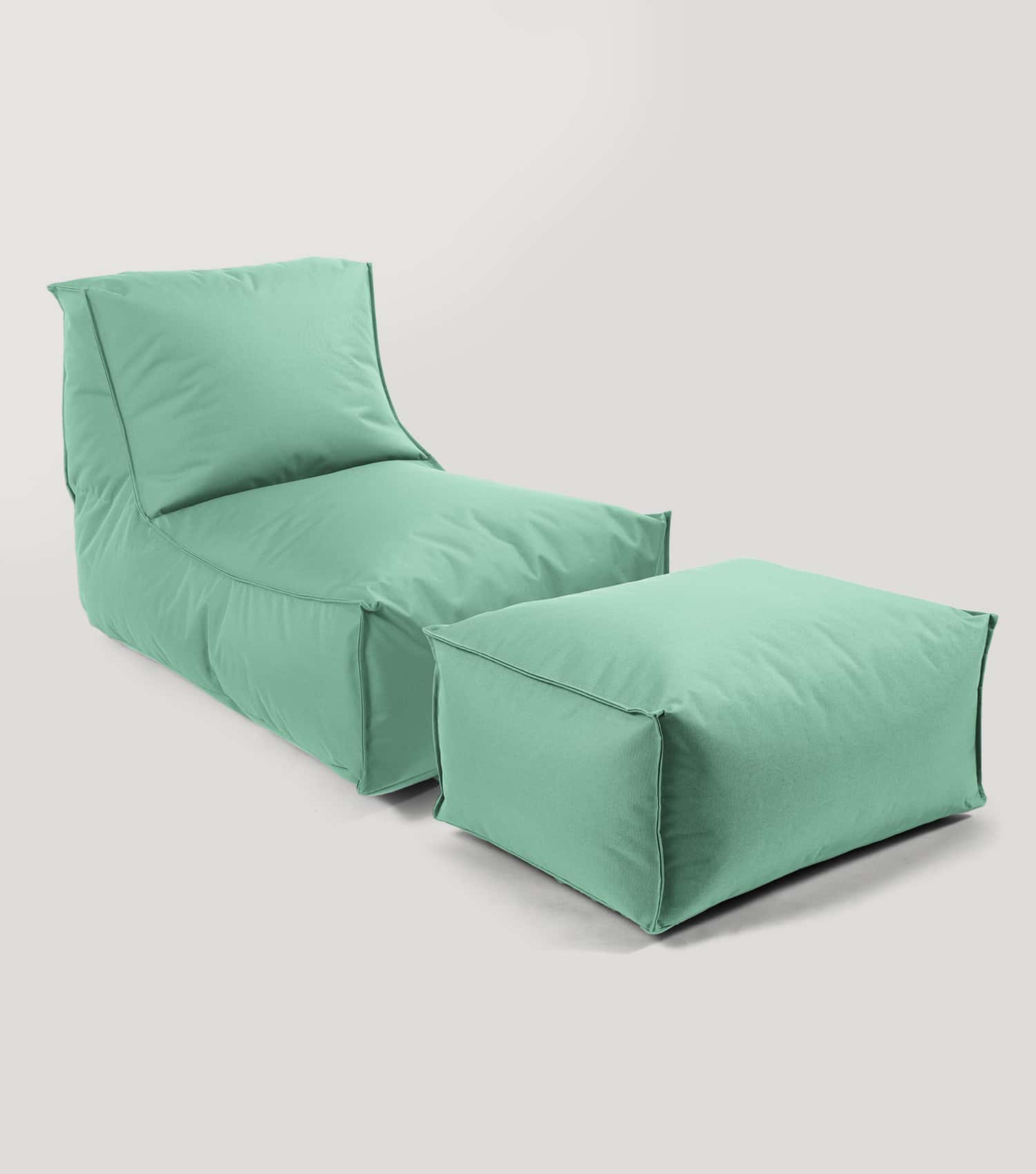 Pouf de sol relaxation Bean Bag en tissu avec rembourrage