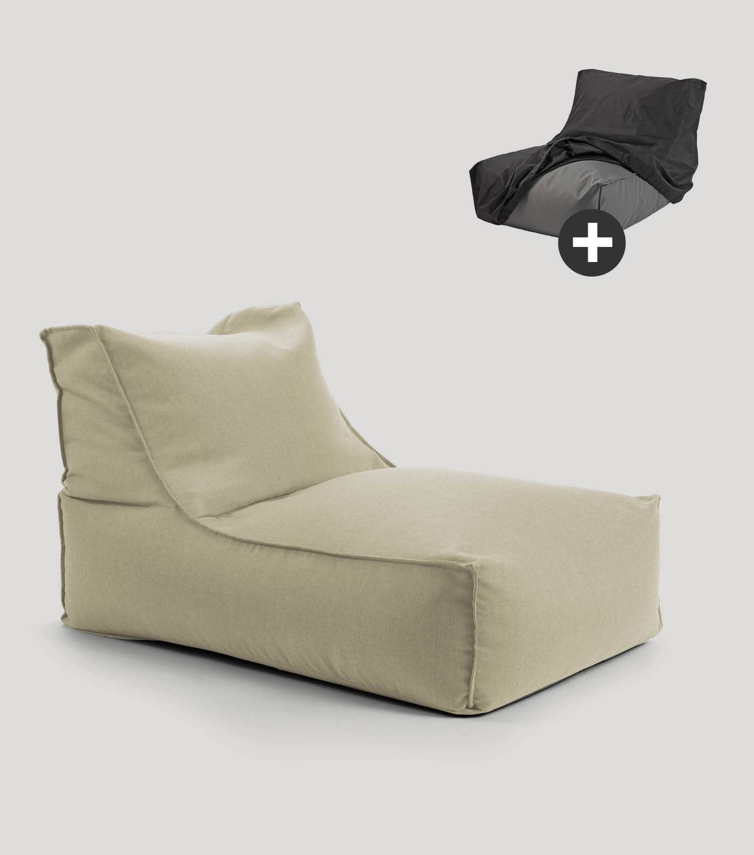 Pouf de salon d'extérieur 'Der Sundowner'