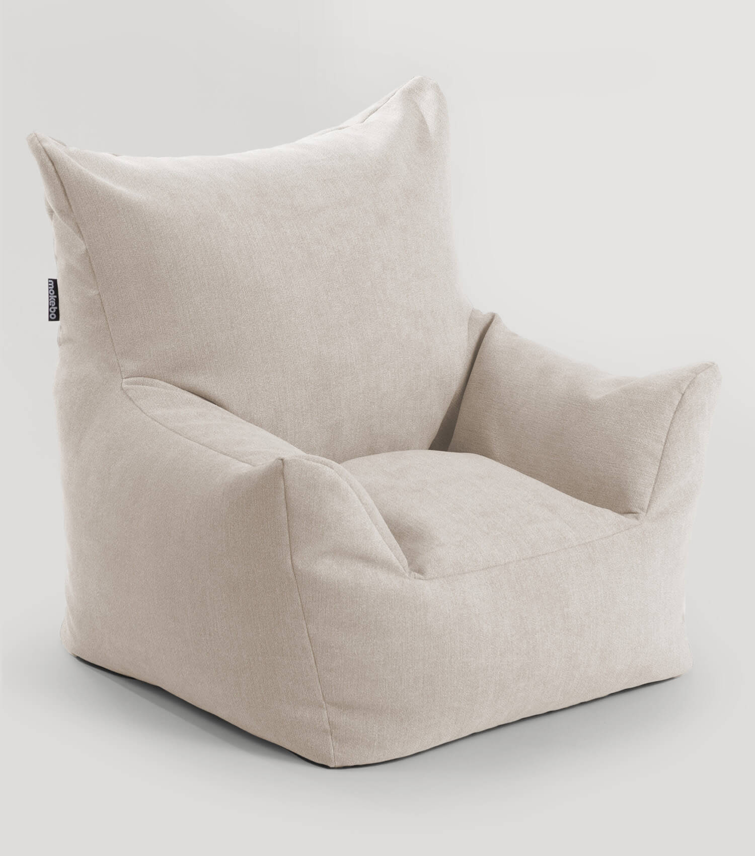 Fauteuil enfant Kindersessel beige en velours côtelé pour enfants