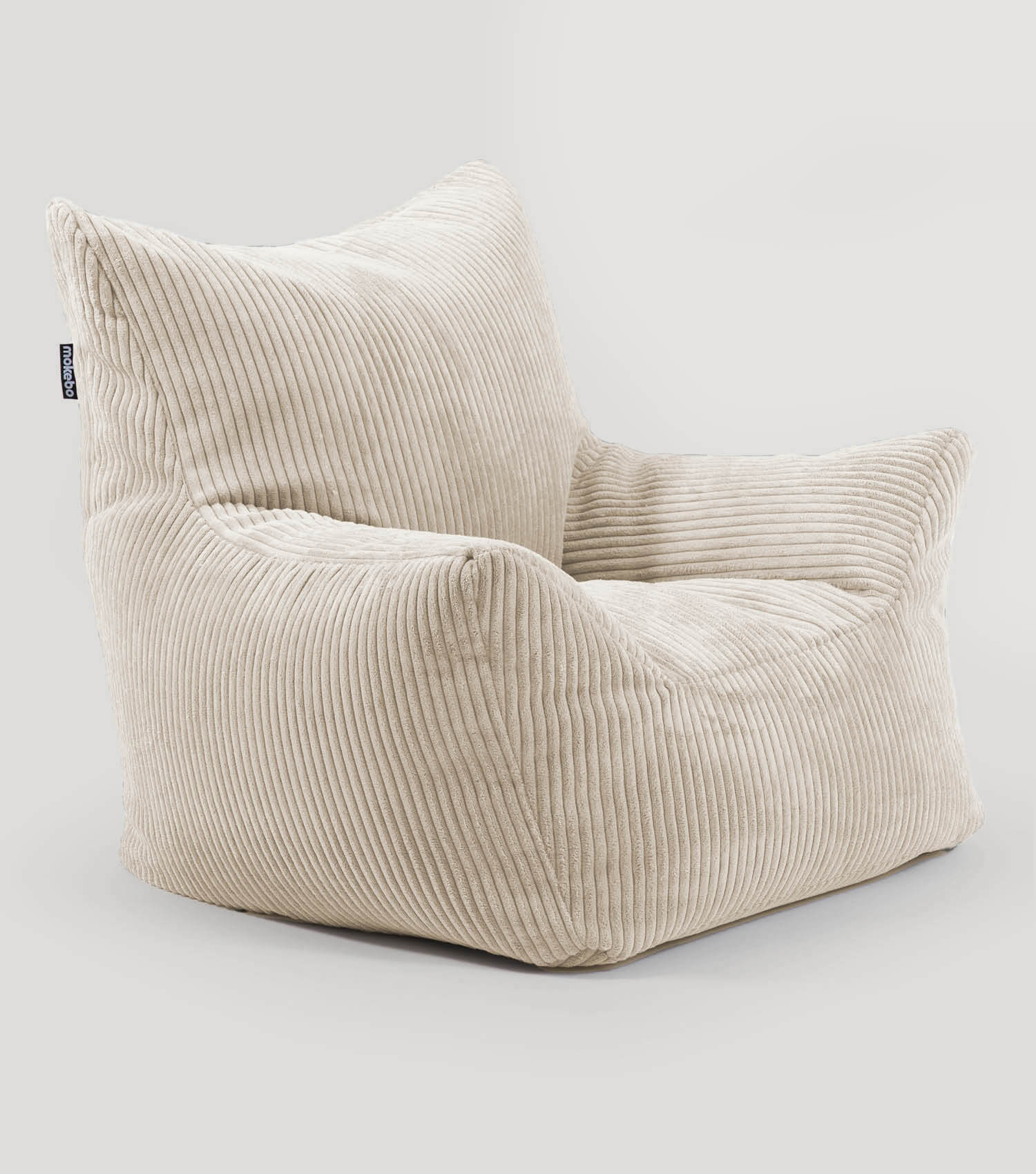 Pouf pour enfants en velours côtelé, fauteuil enfant, siège de lecture, coussin de sol, sac pouf enfant