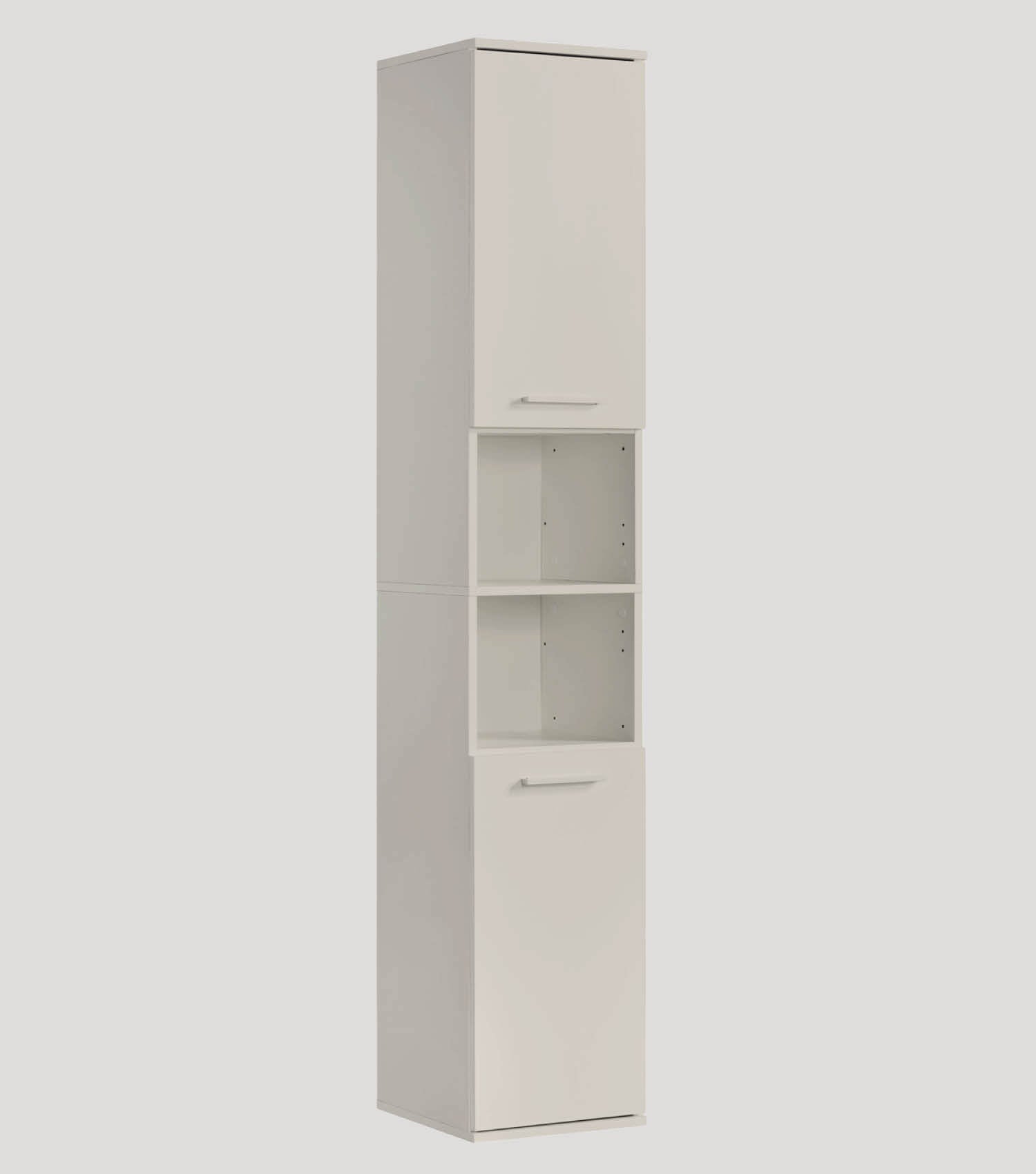 Armoire de salle de bain haute, meuble rangement salle de bain
