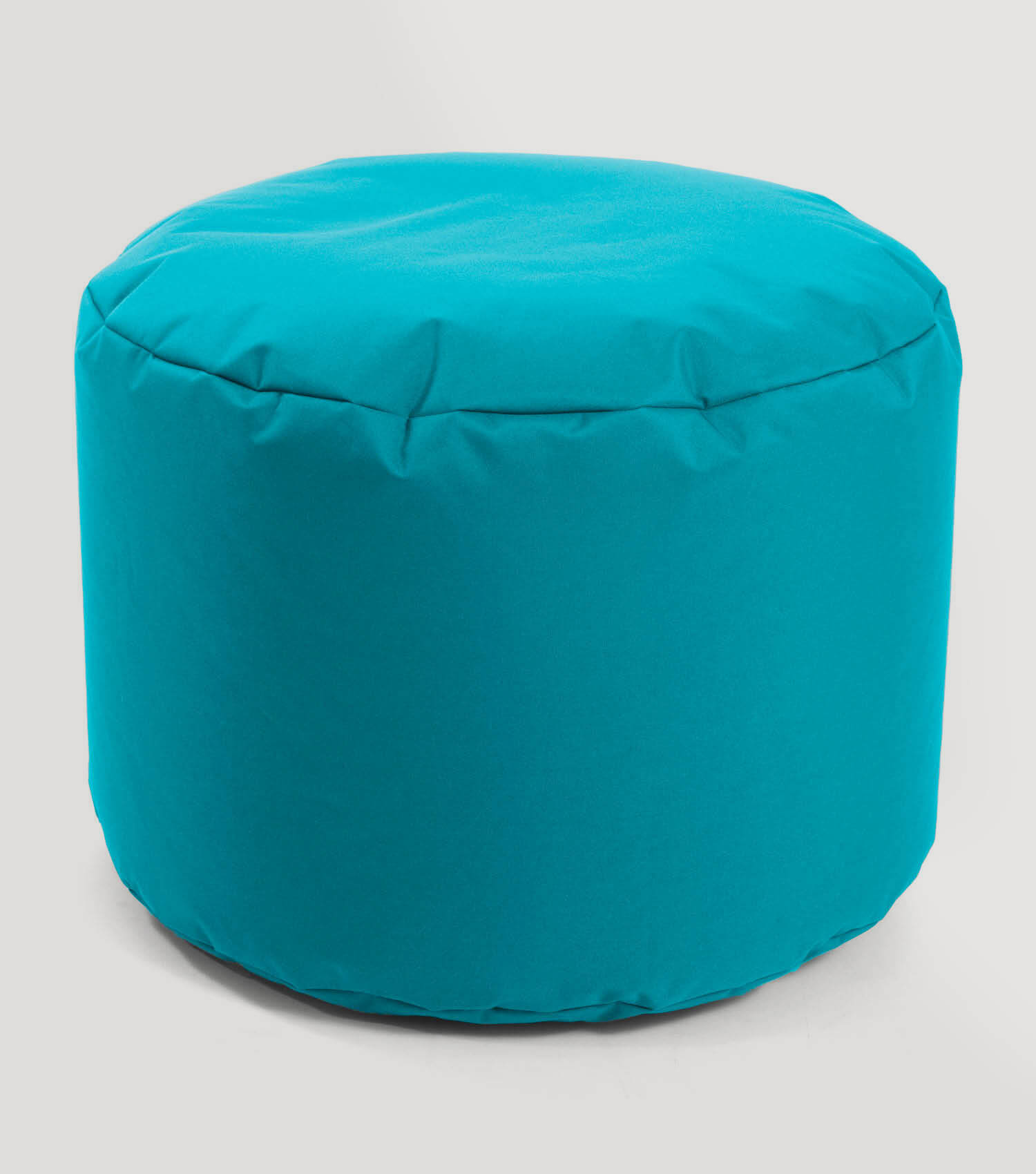 Pouf d'extérieur assise au sol coussin 'Der Ruhepouf' repose-pieds rond