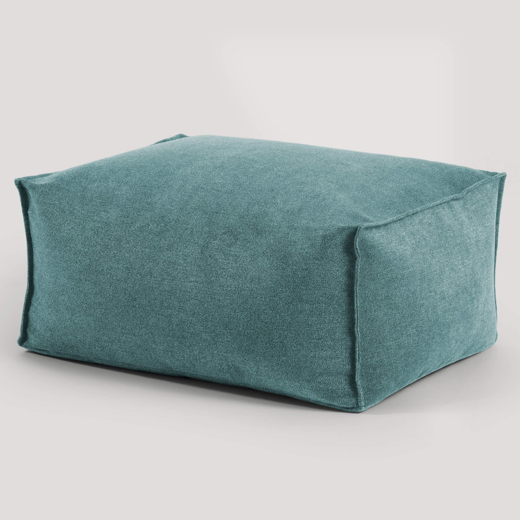 Pouf d'intérieur repose-pieds coussin de sol 'Der Ruhestifter' repose-pieds carré