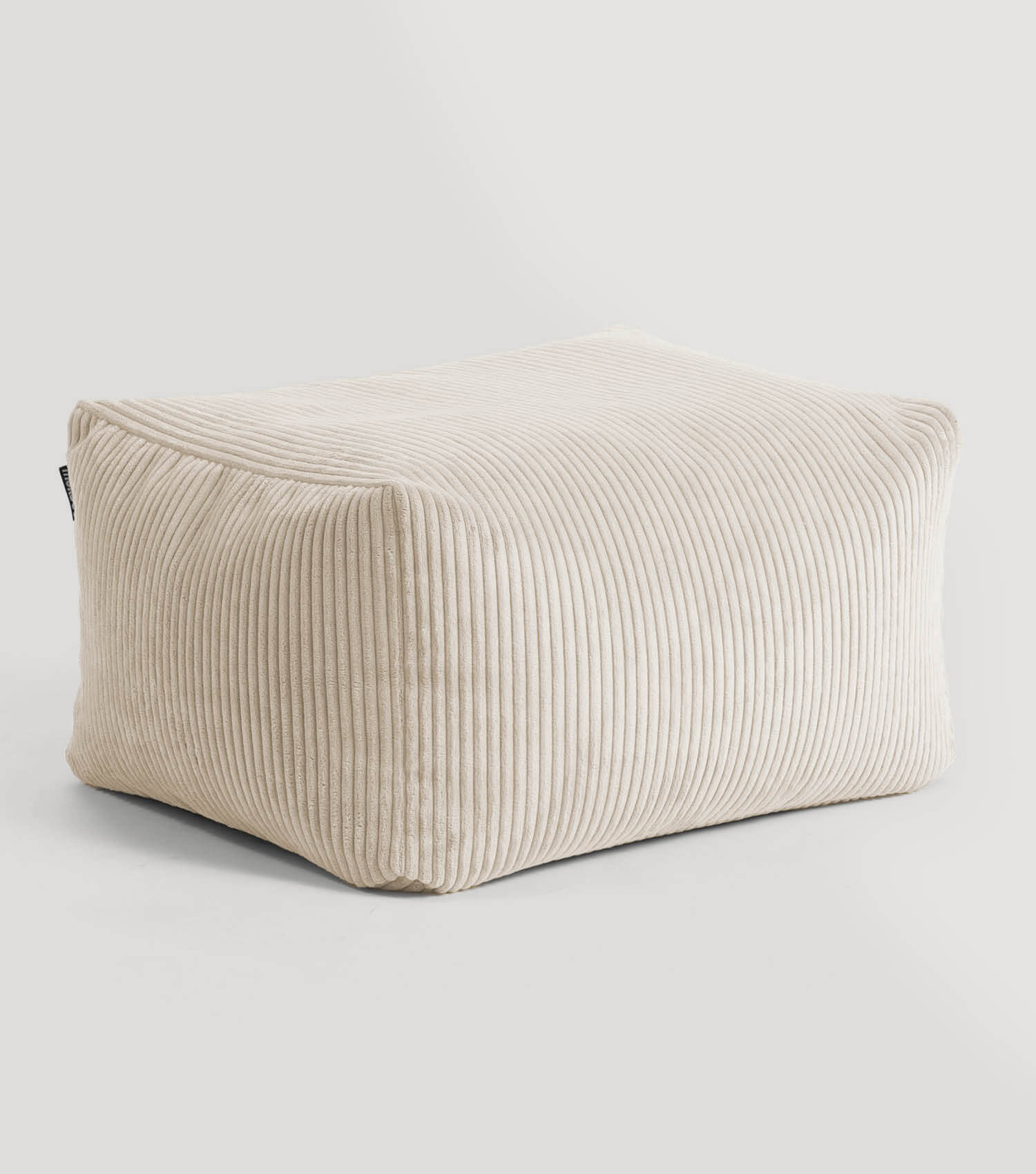 Pouf d'intérieur tabouret de sol coussin 'Der Ruhestifter' repose-pieds carré