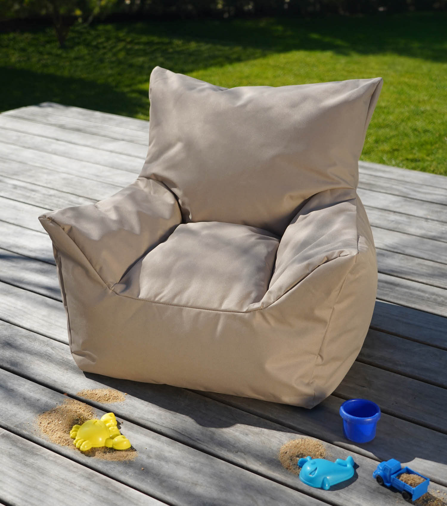 Pouf enfant en velours côtelé, fauteuil enfant, coussin de sol, pouf enfant intérieur ou extérieur