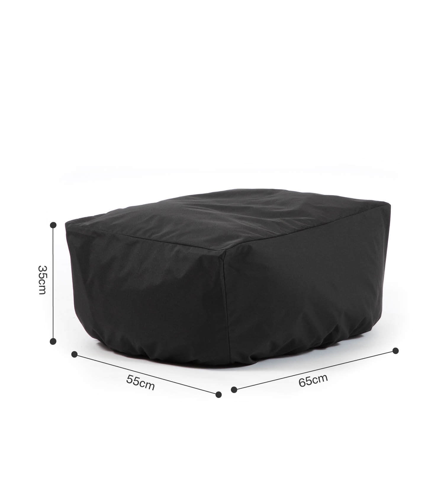 Housse de protection imperméable pour pouf bean bag, résistante à l'eau