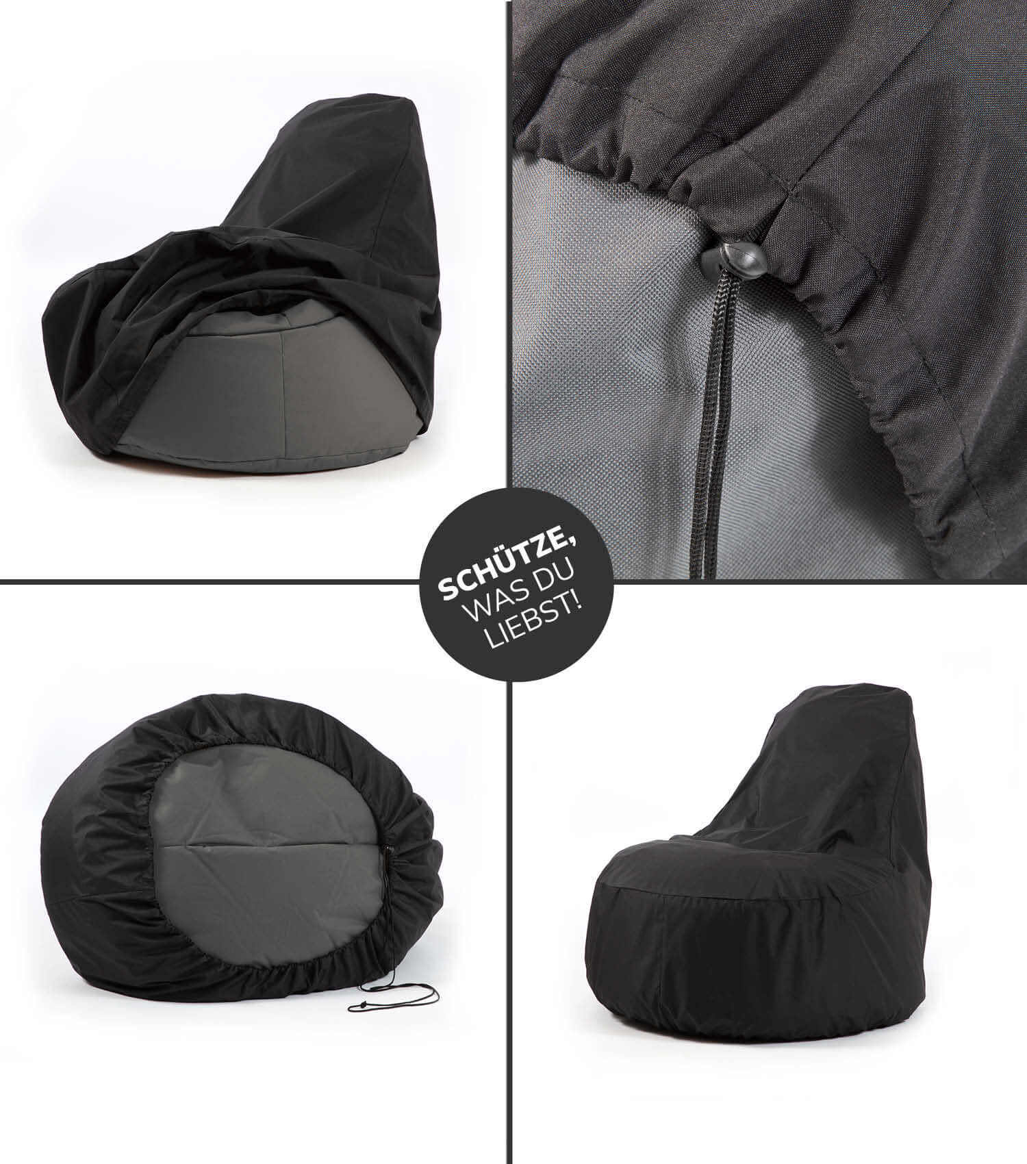 Pouf de gaming pour enfants et adolescents, sac à billes confortable