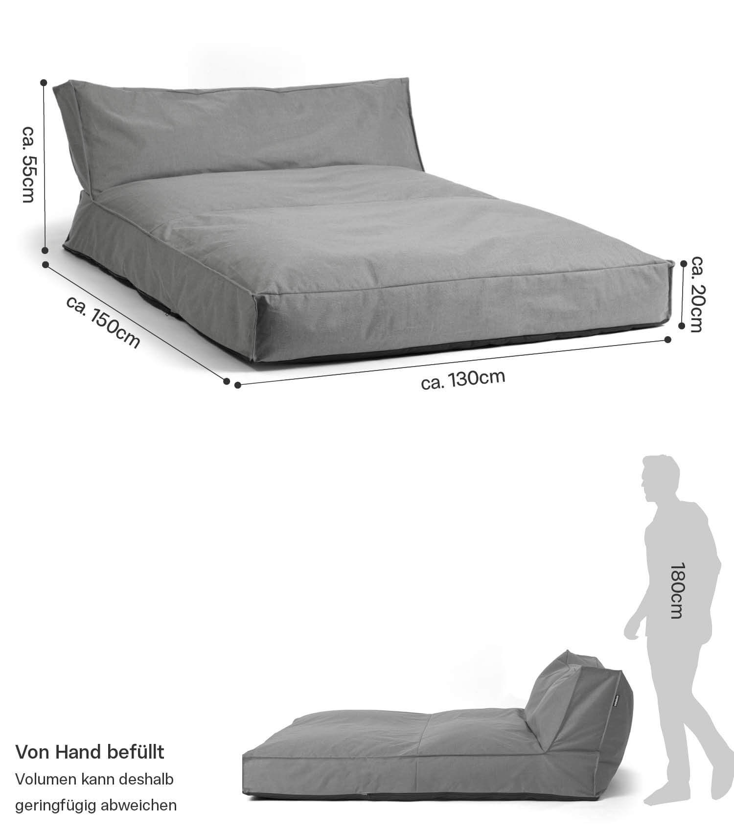 Méridienne outdoor, chaise longue de jardin ou transat