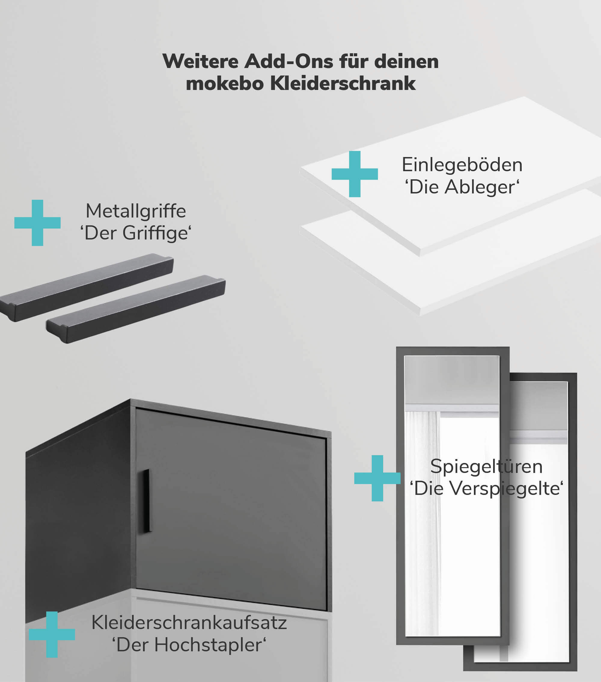 Armoire de rangement pour chambre à coucher, couloir et entrée