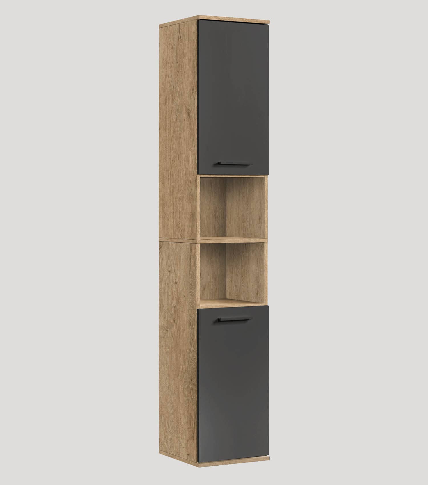 Bad-Hochschrank Badezimmerschrank Badschrank Badezimmerregal Schrank#sku_BS3.1-vo-an