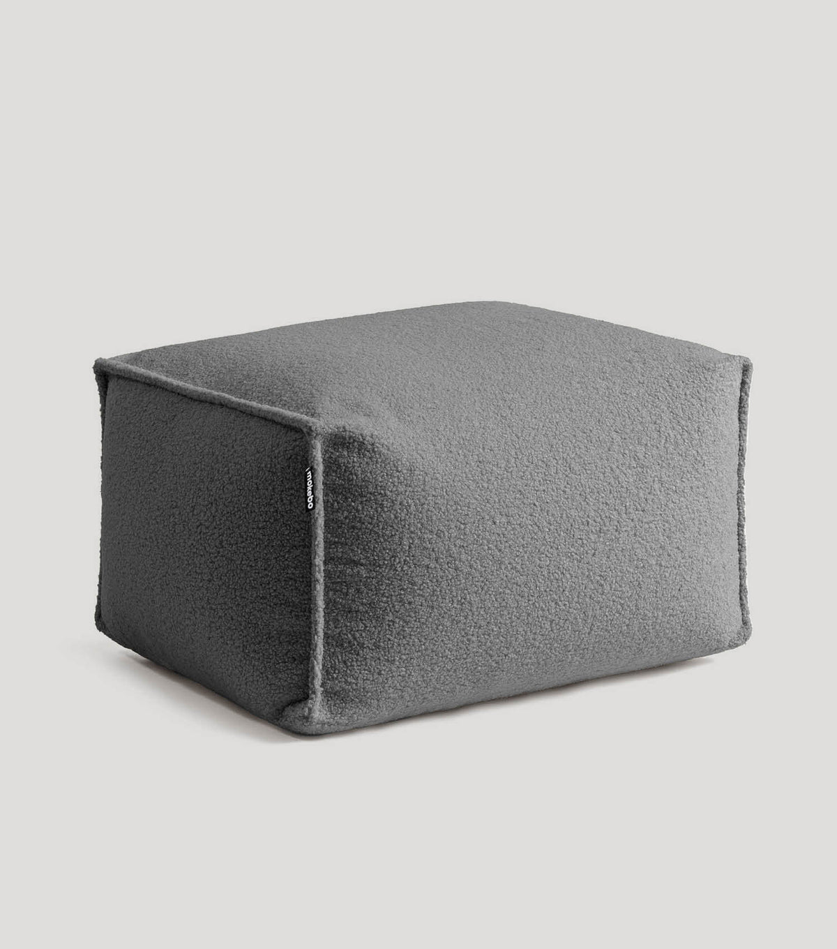 mokebo® 'Block' Bouclé Pouf Hocker Sitzhocker Bodenkissen#sku_PF2Felis-007ant