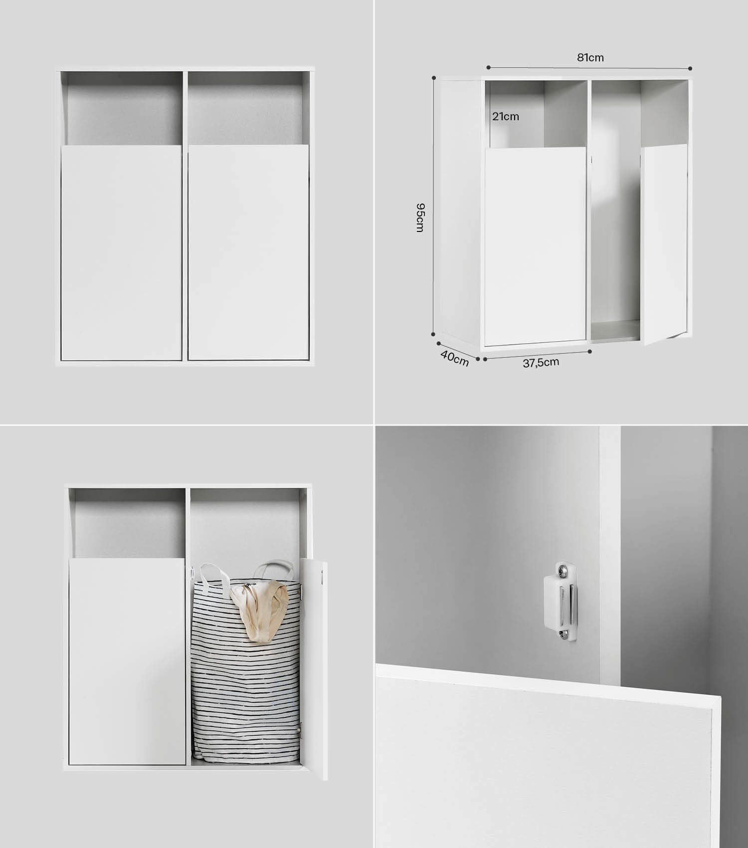 Ensemble d'armoires multifonctionnelles paroi de rangement armoires de bureau armoires polyvalentes