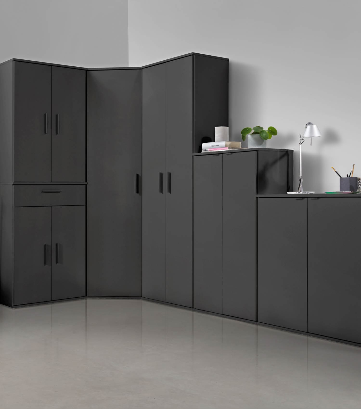 Mehrzweckschrank + Schubladen 'Der Praktische' Aktenschrank Schuhschrank