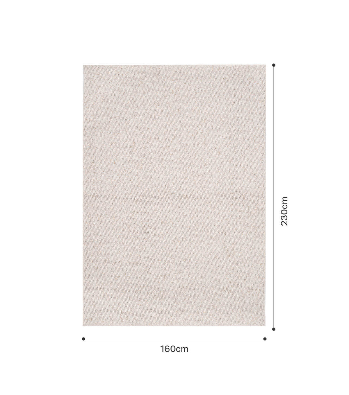 Waschbarer Indoor Teppich 'Loop' Teppich Wohnzimmer Moderner Teppich