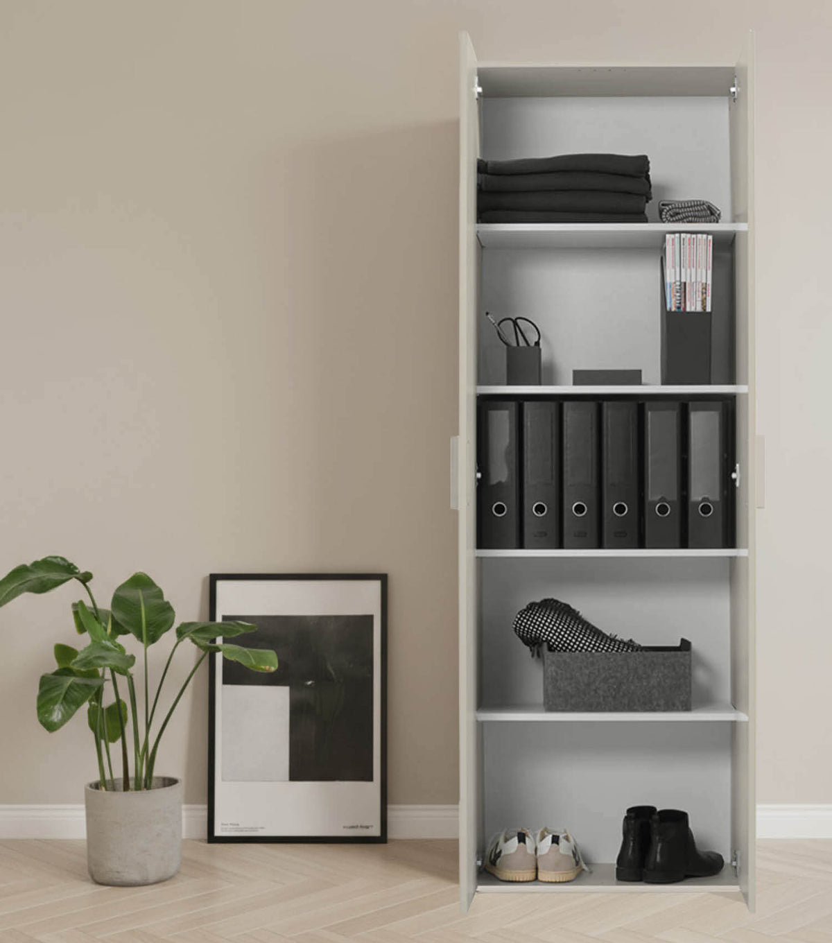 Mehrzweckschrank Set Schrankwand Büroschränke Mehrzweckschränke