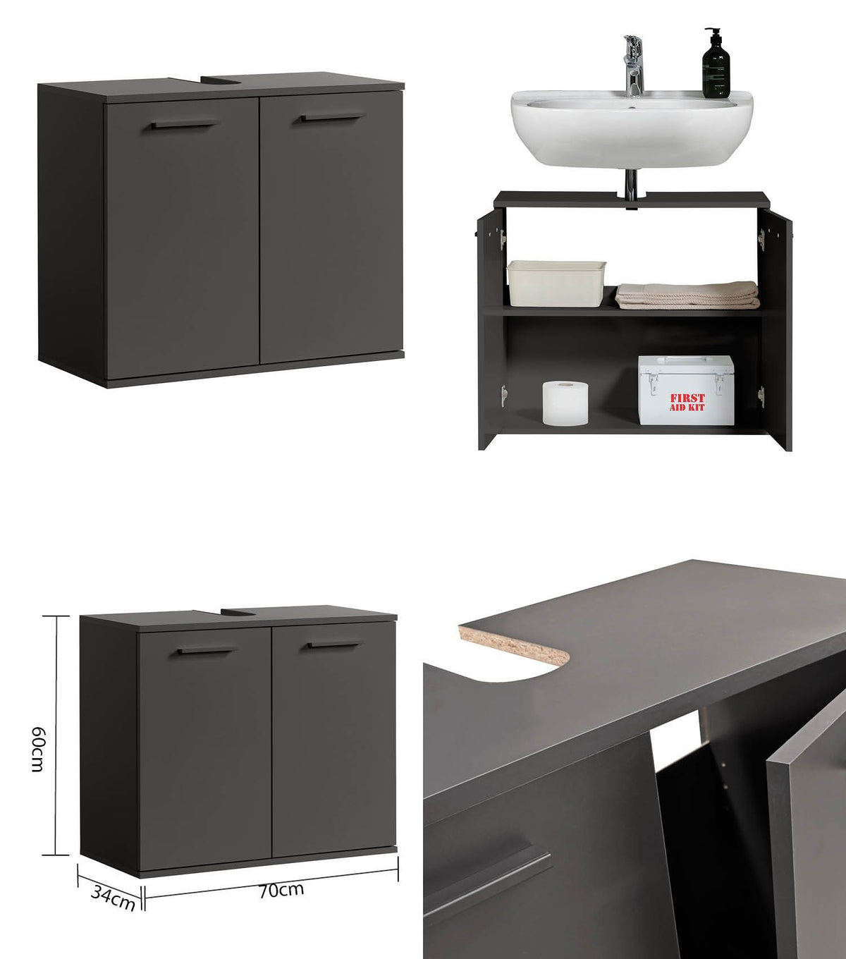Badmöbel Set Badschrank Set Badschränke Badezimmerschränke Schrank Set