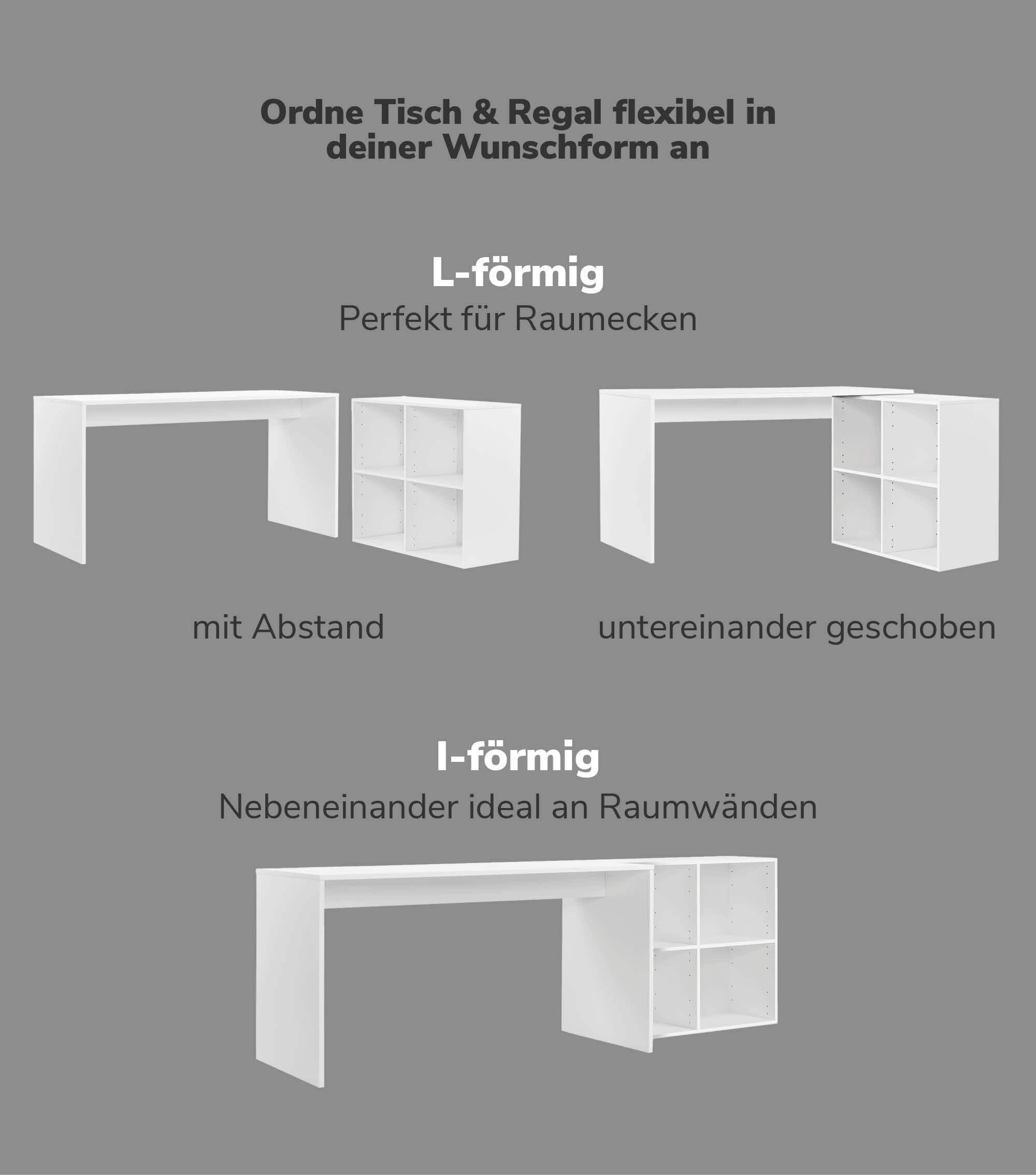 Bureau d'angle - bureau informatique - bureau enfant - table PC