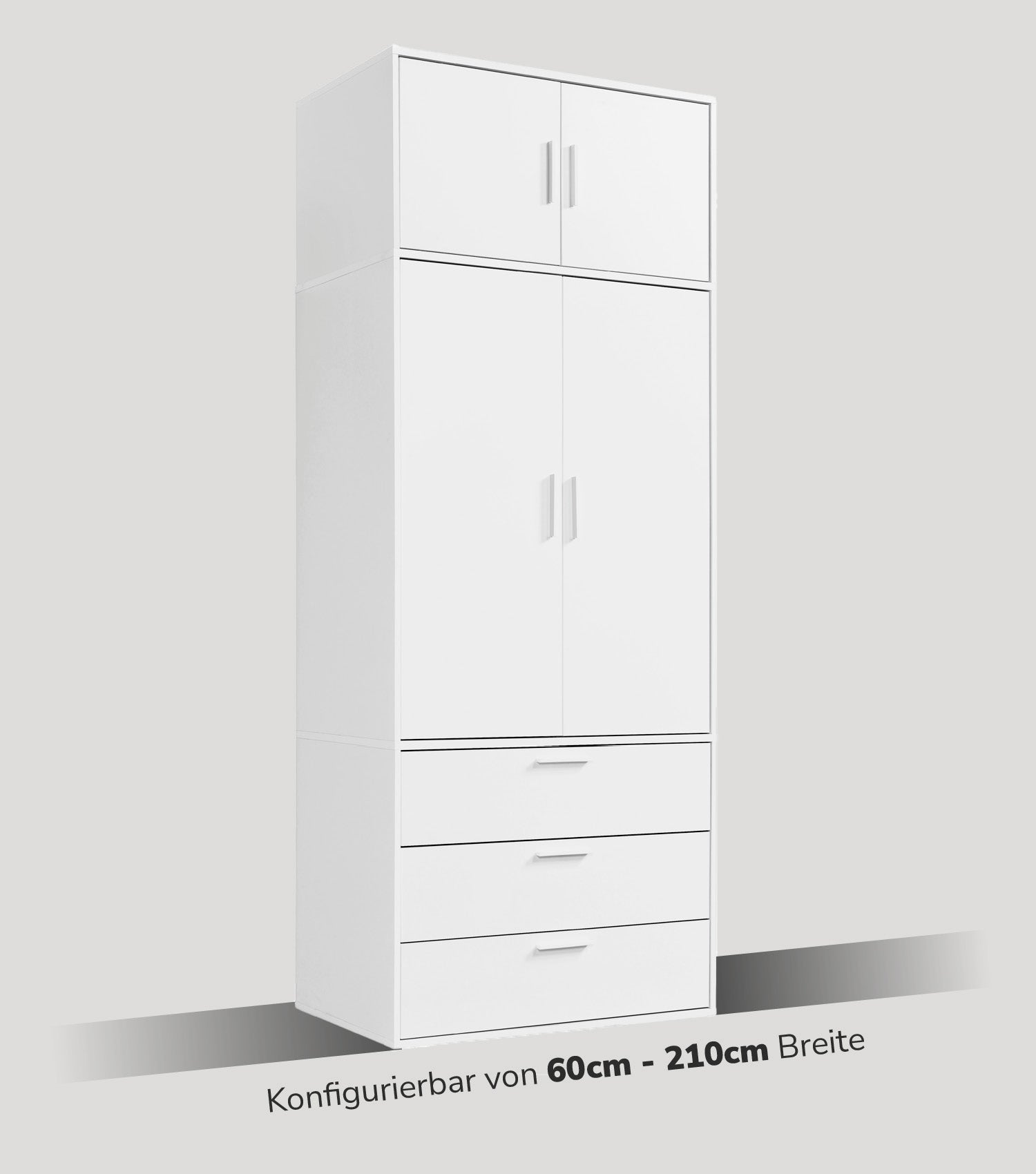 Armoire de rangement de plafond à plancher 'Der Grenzenlose'