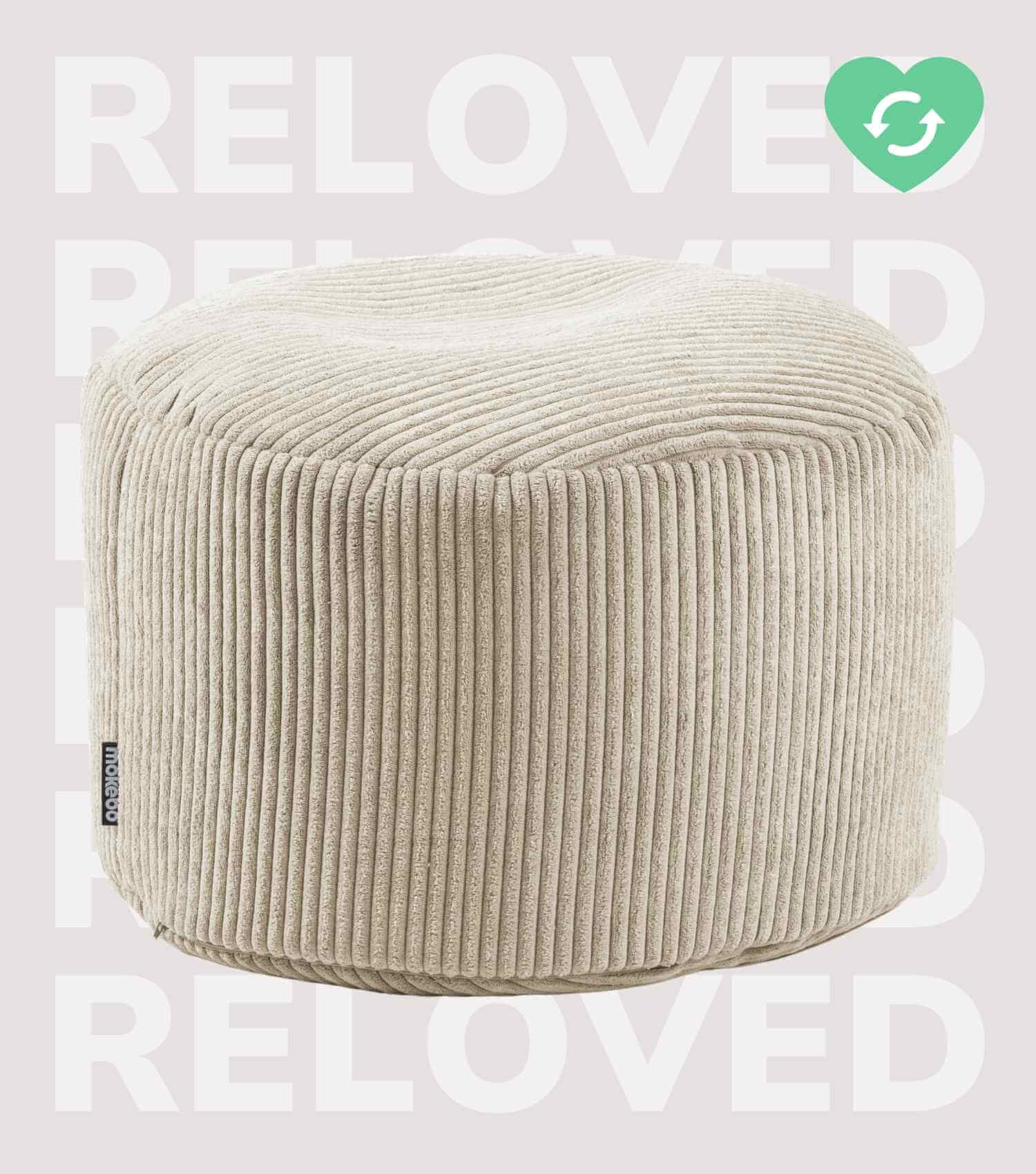 Pouf tabouret repose-pieds table d'appoint pouf de rangement cube de rangement#sku_PF4ind-Poso-080nat_C#sku_PF4mini-Poso-080nat_C