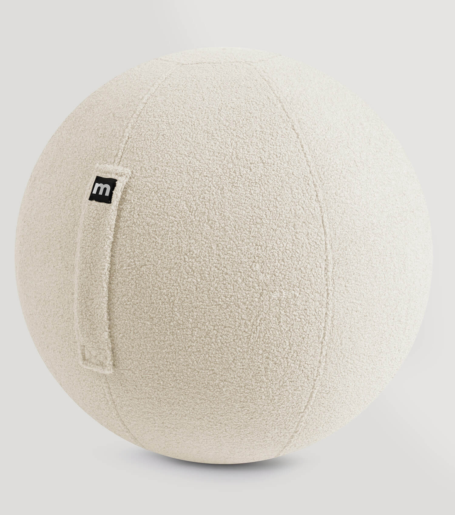 Ballon de bureau ergonomique en tissu, ballon d'exercice pour le travail, siège actif Pezziball#sku_SBL1Felis-080natur