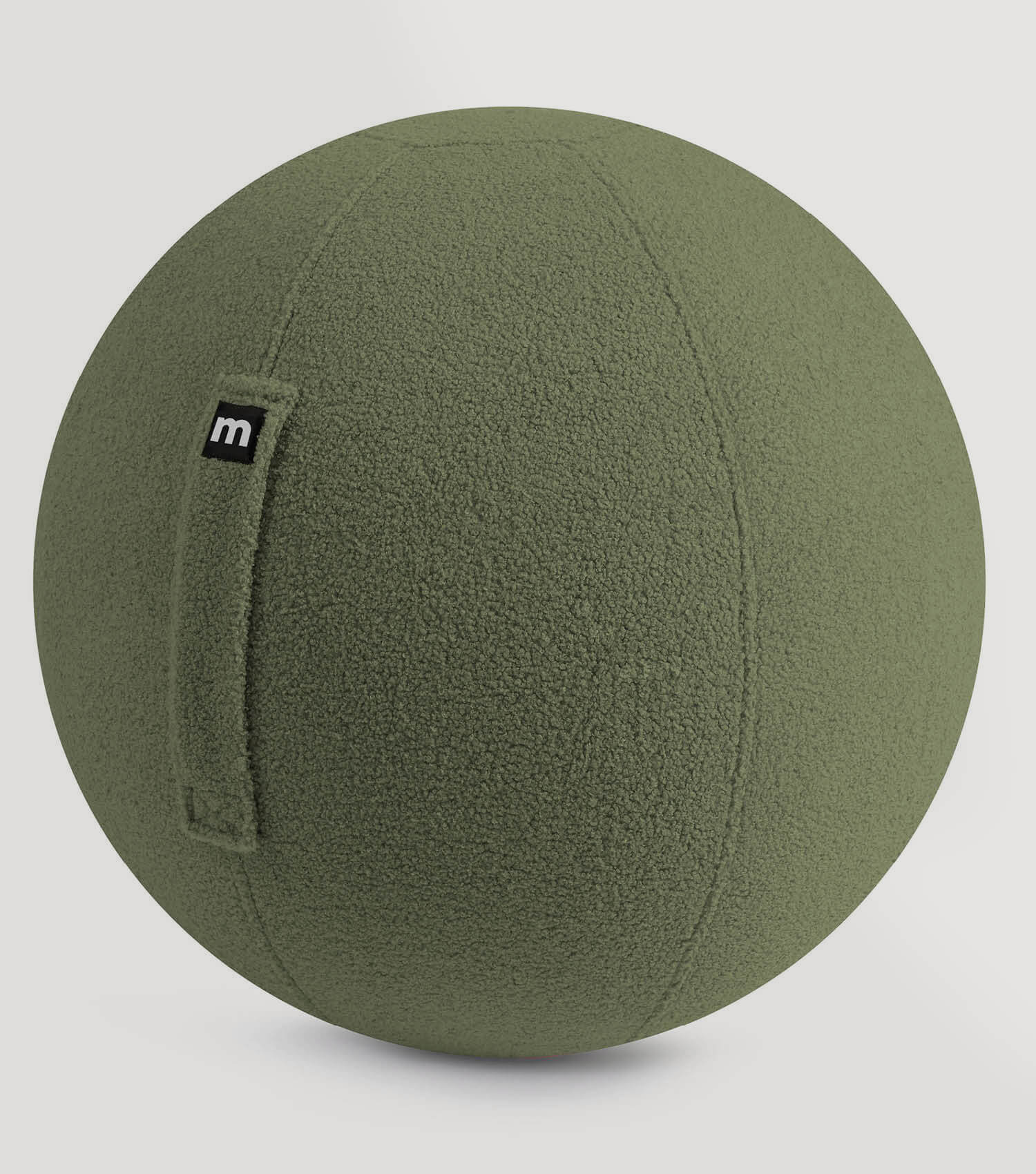 Ballon de siège en tissu ergonomique pour bureau - ballon de gymnastique #sku_SBL1Felis-090dgruen