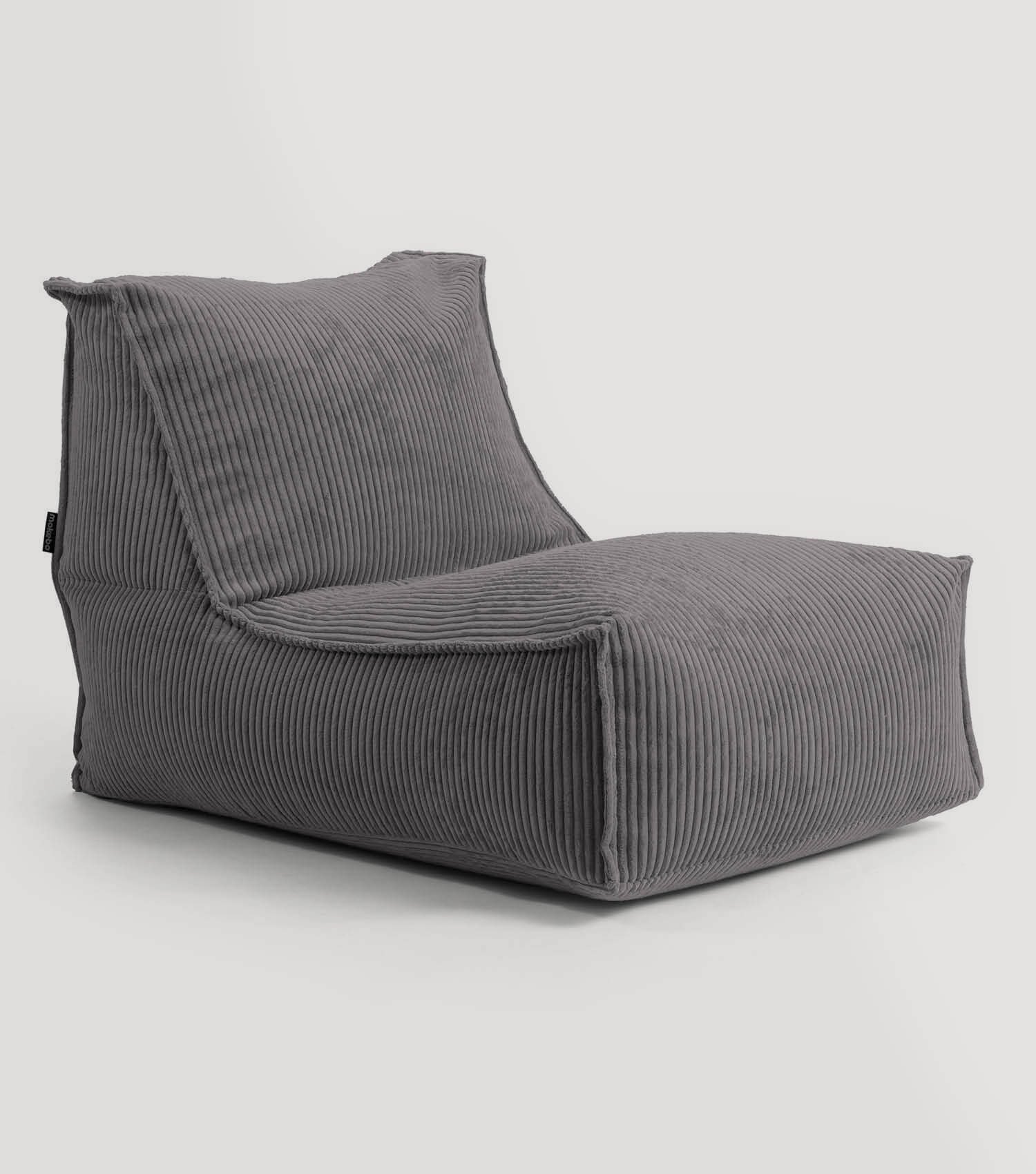 Pouf géant XXL + repose-pieds pour enfants et adultes avec remplissage 'Der Gelassene'#sku_BB2.1Poso-007ant