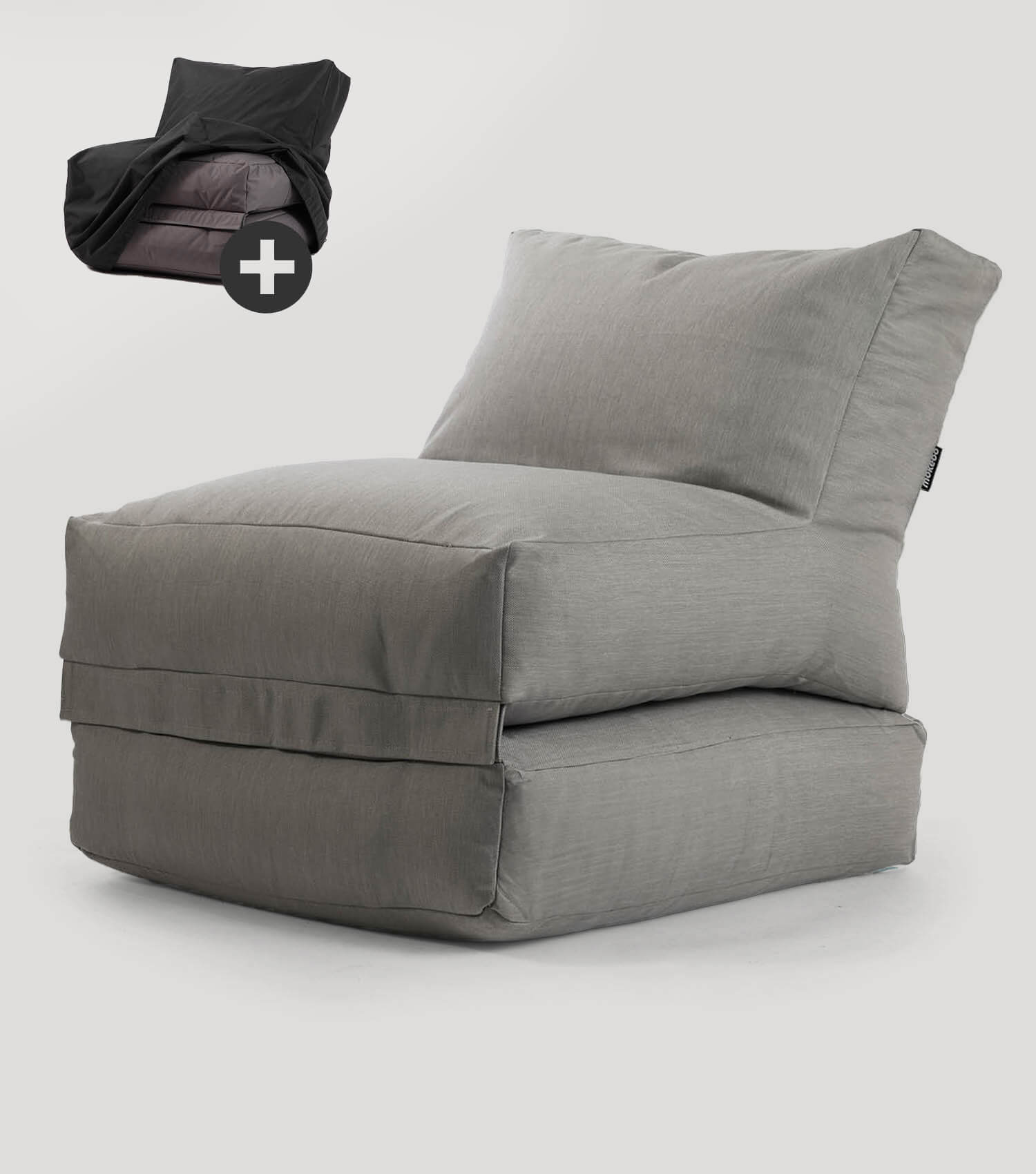 Pouf de sol rembourré Bean Bag, chaise de relaxation
