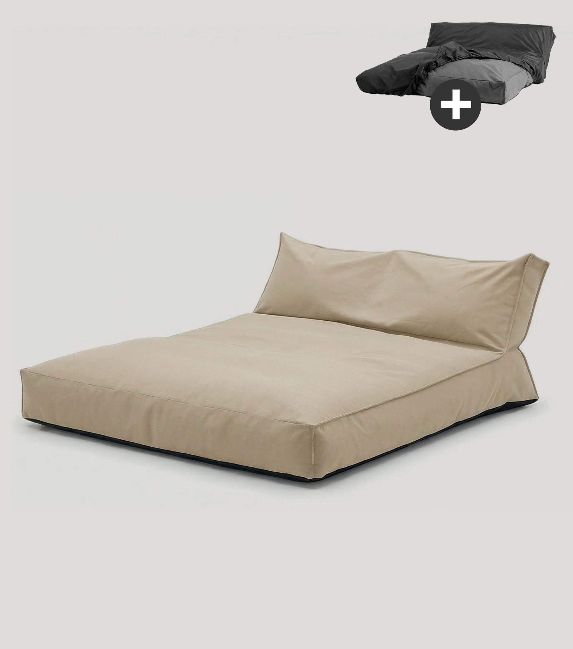 Transat de jardin ou méridienne d'extérieur#sku_DB1Talea_SH1-076sand