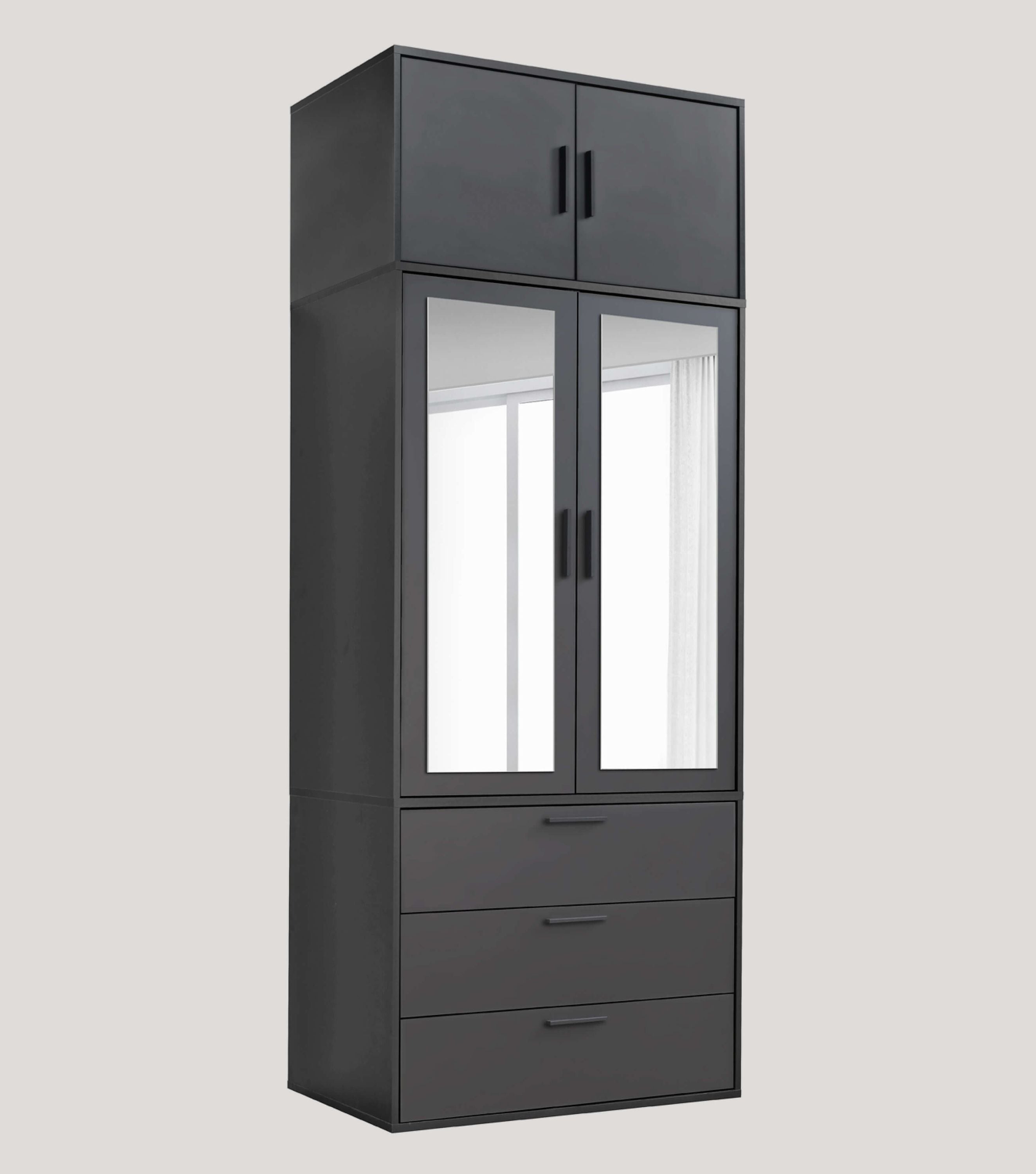 Armoire penderie chambre à coucher, meuble de rangement 