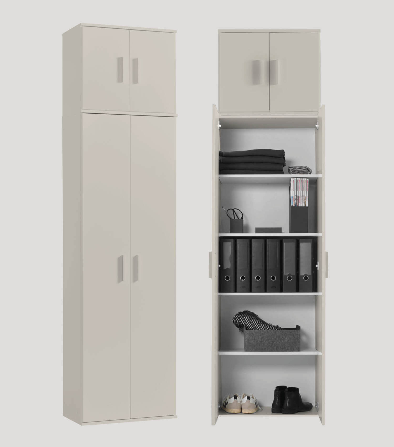 Armoire polyvalente haute meuble à chaussures rangement universel armoire d'entrée