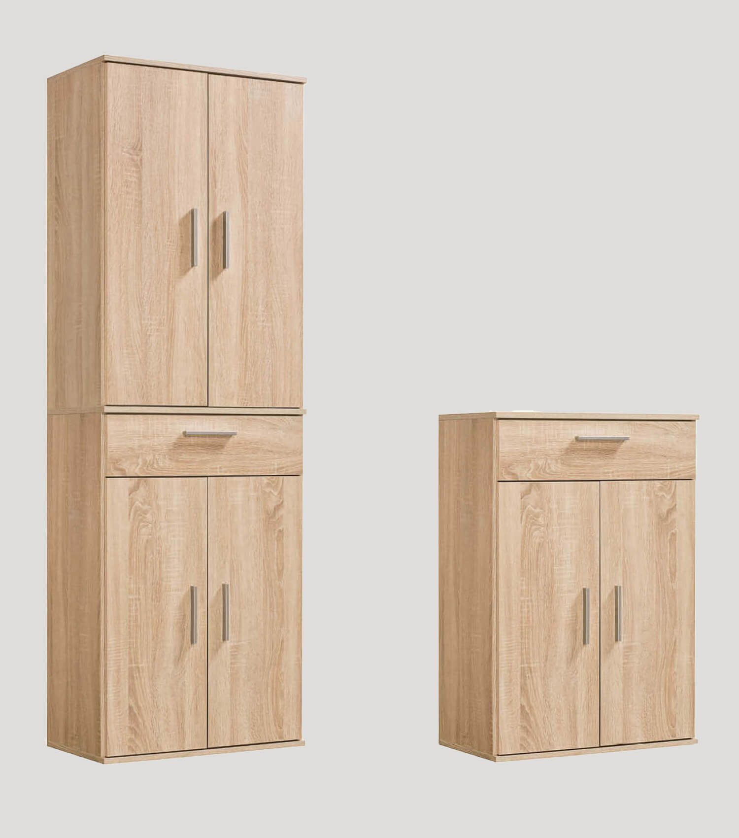 Ensemble armoire polyvalente, panneau de rangement, armoires de bureau