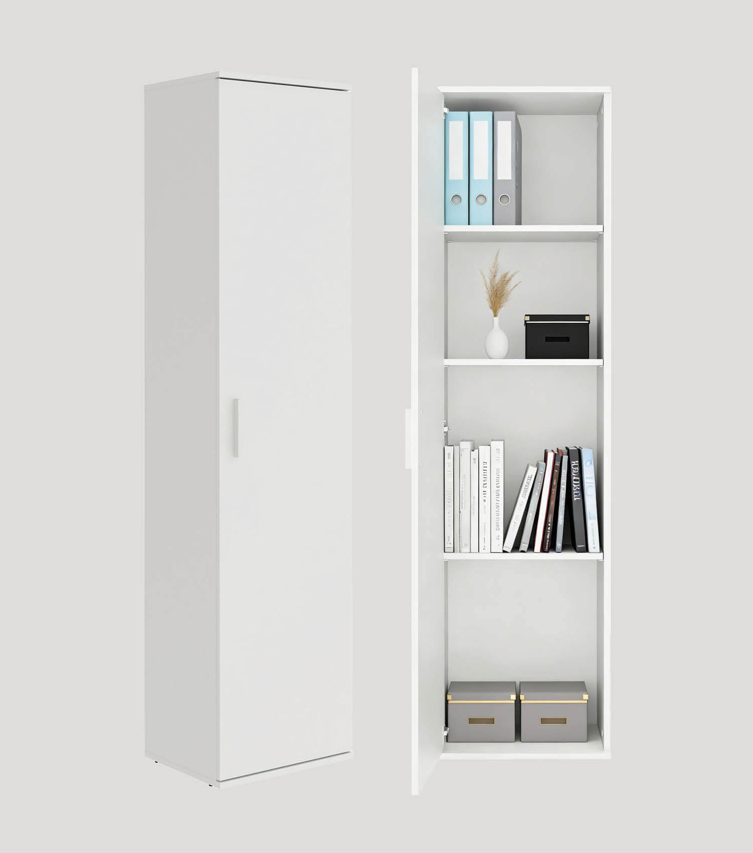 Armoire de rangement étroite, placard de nettoyage, armoire multifonction, armoire d'entrée, armoire de cuisine#sku_MS6.1-w