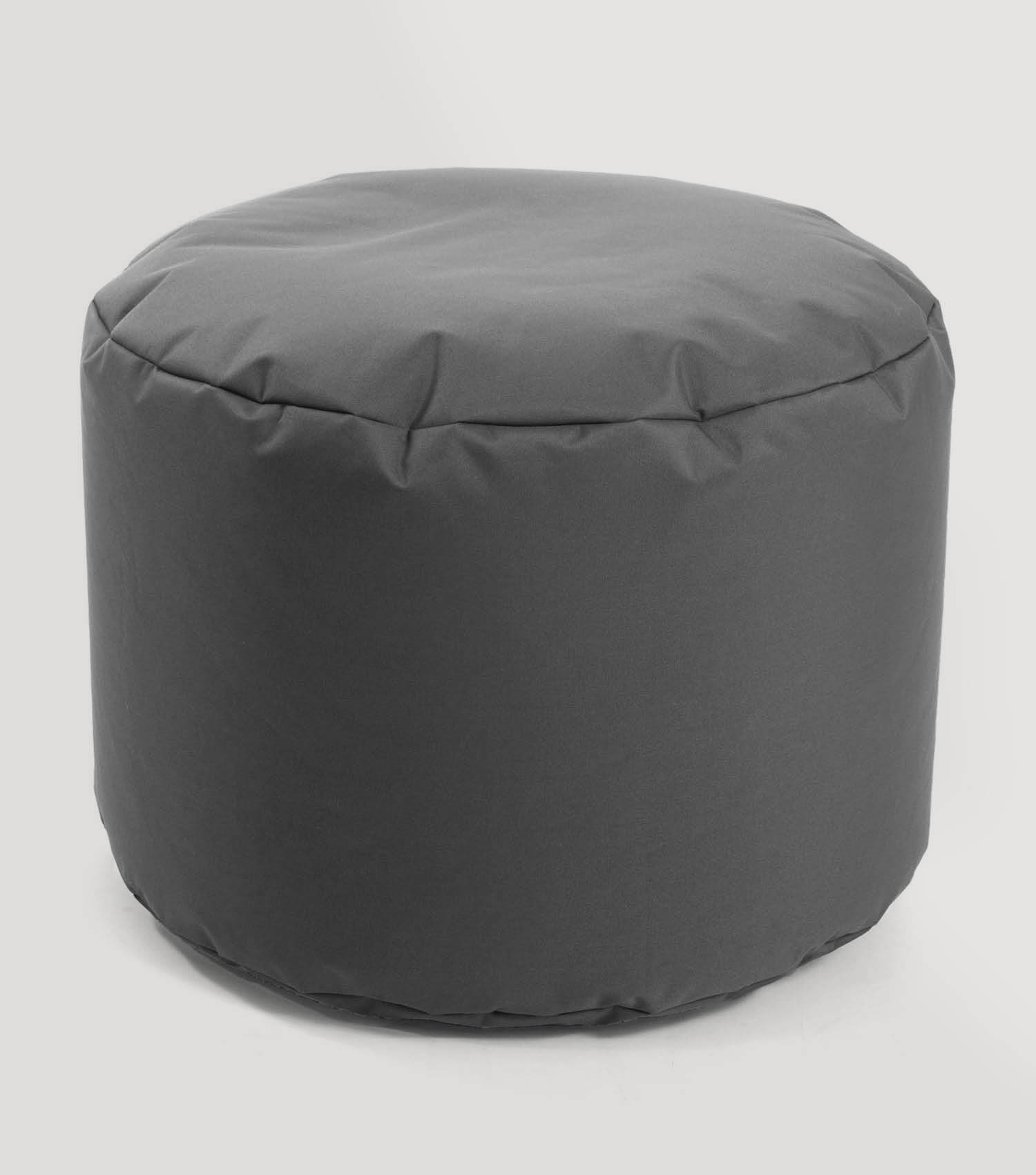 Pouf d'extérieur repose-pieds coussin de sol 'Der Ruhepouf' repose-pieds rond#sku_PF1out-007anthrazit