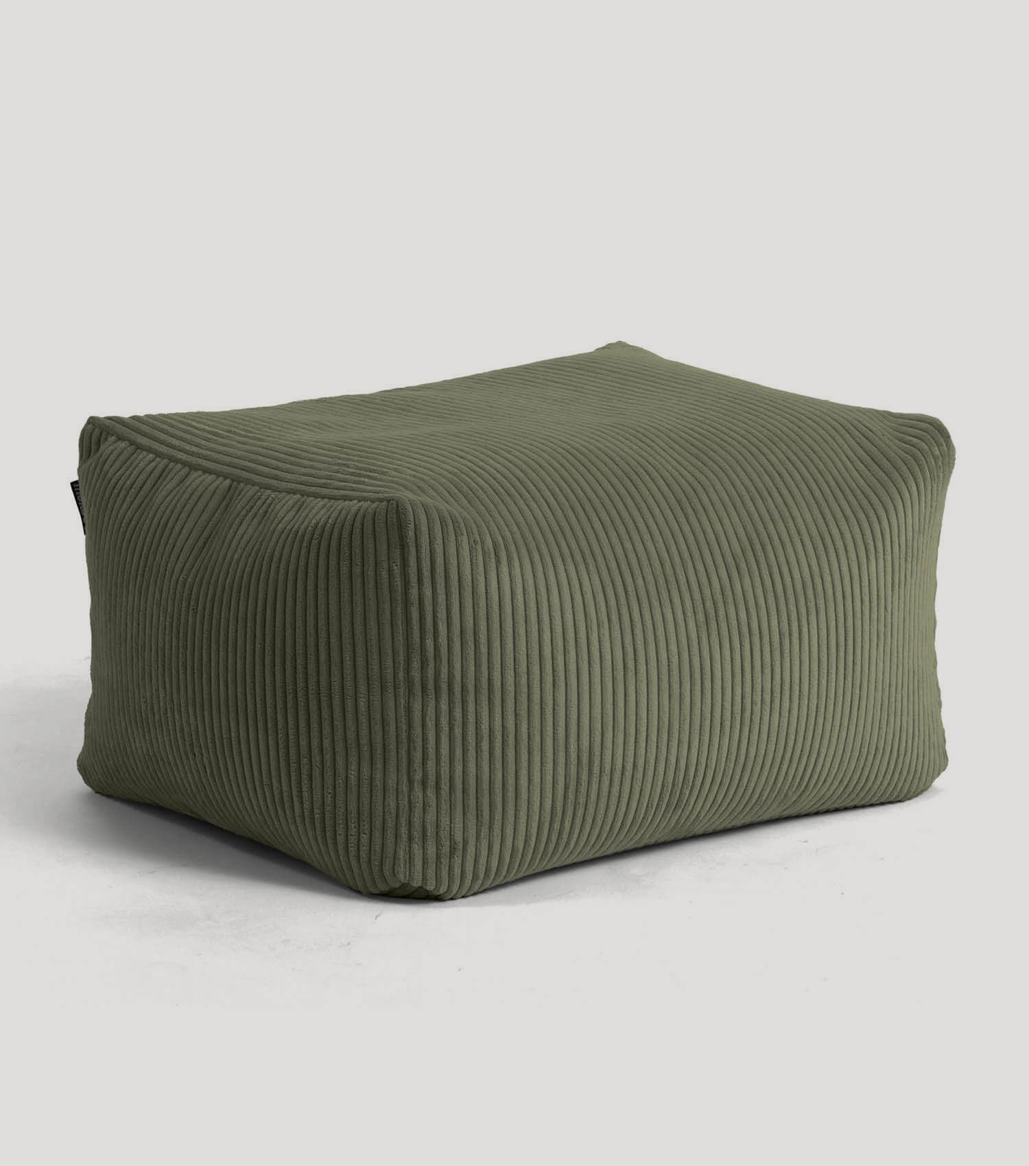 Pouf d'intérieur repose-pieds carré en 'Der Ruhestifter'