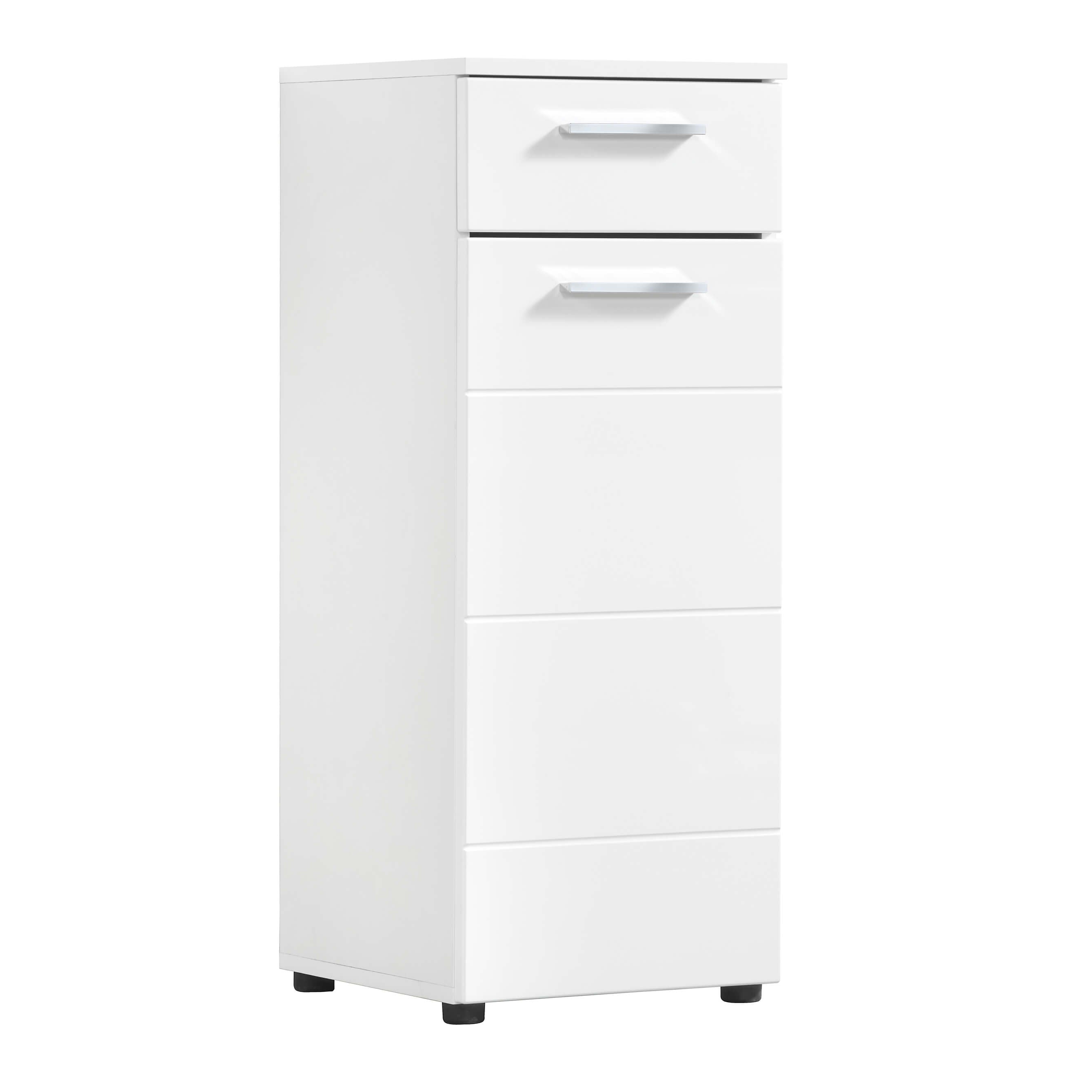 Armoire de salle de bains blanche, meuble de rangement pour salle de bains, petit meuble