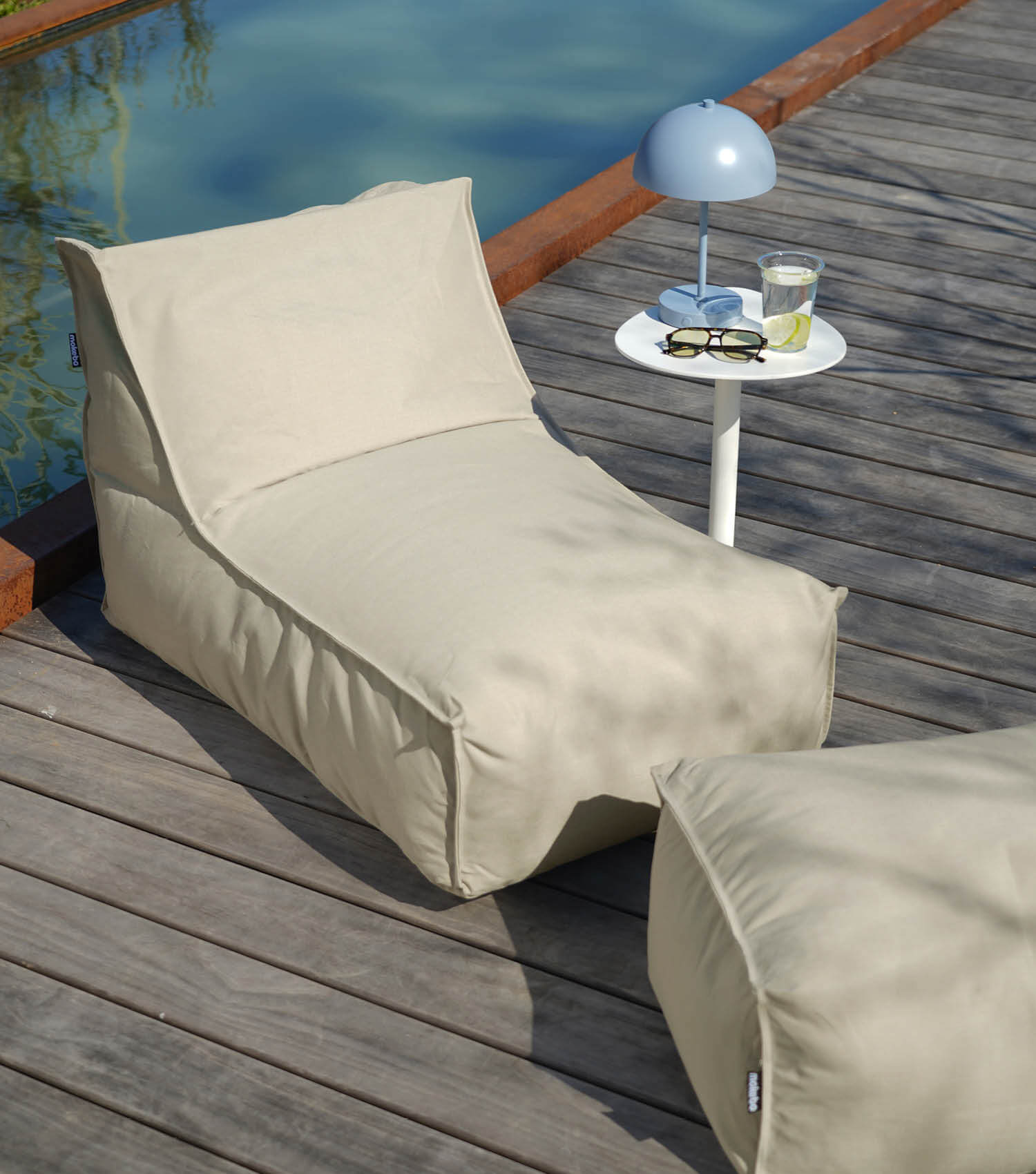 Pouf de sol poire relaxant bean bag canapé-lit pouf assis coussin