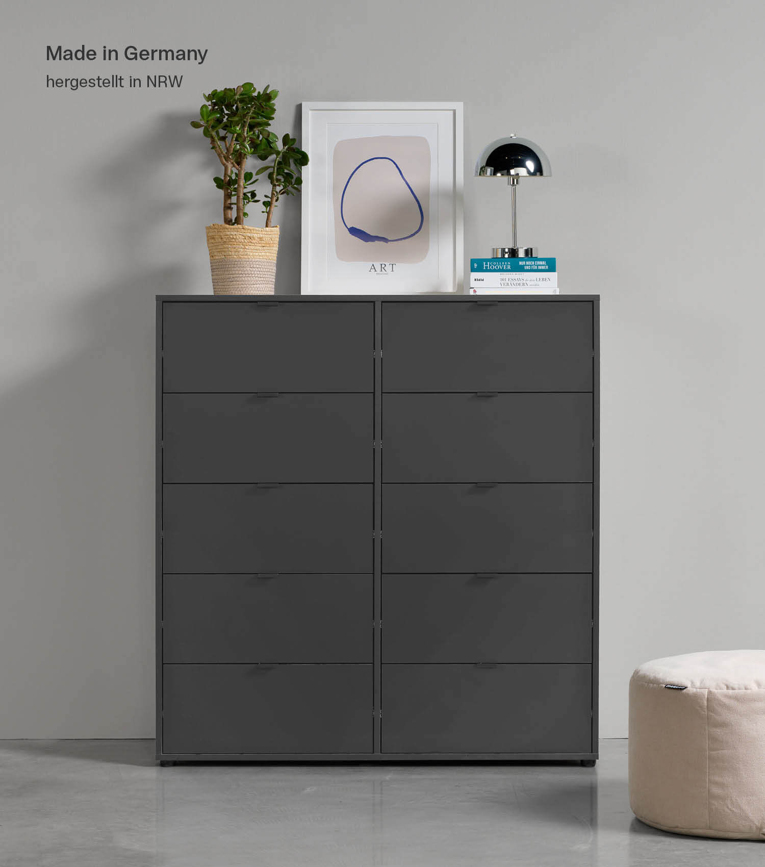 Commode avec tiroirs, buffet, enfilade, table de nuit, highboard