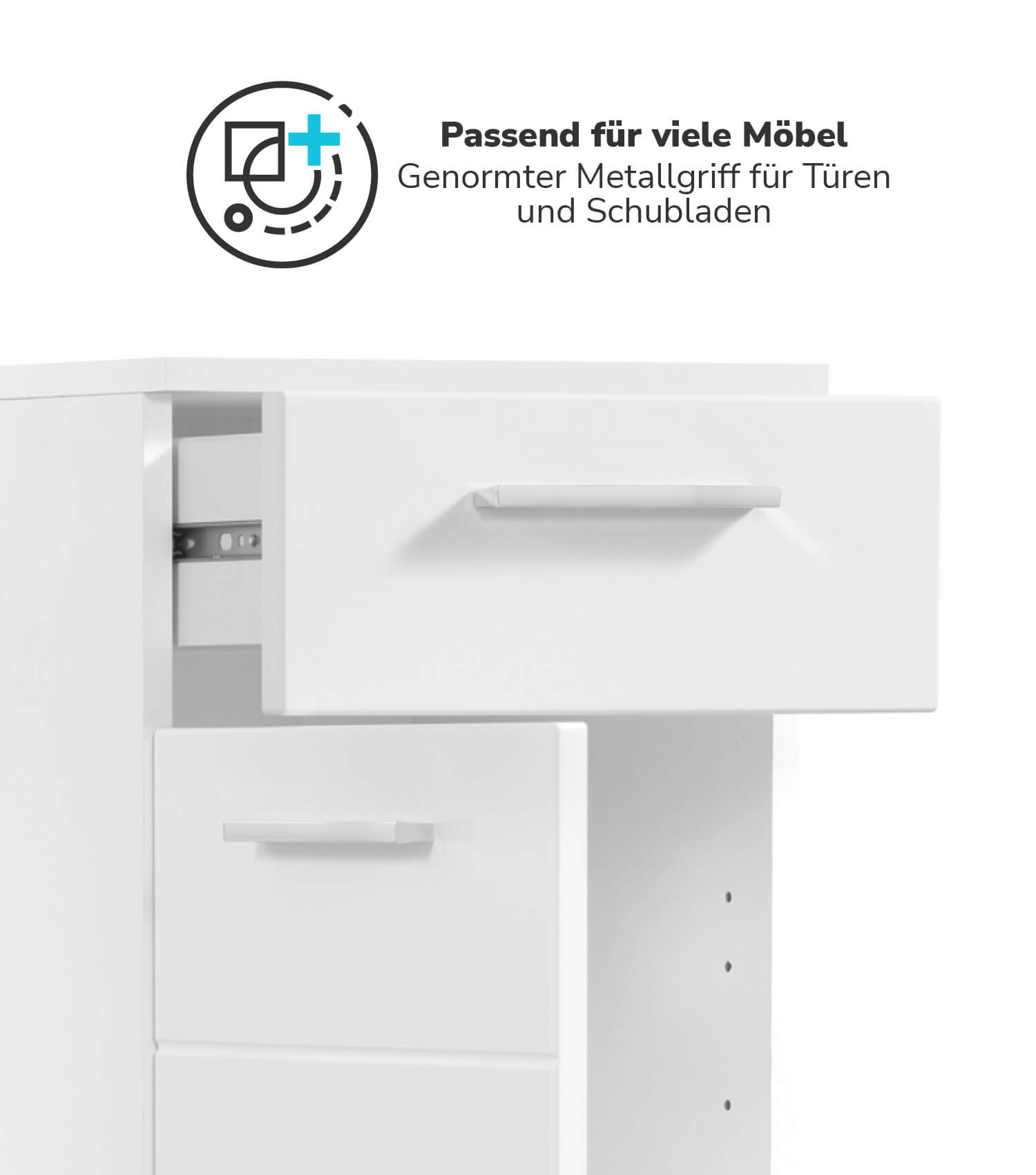 Poignée de meuble, poignée d'armoire, poignée de porte, poignées de meuble, poignées de tiroir#sku_MG2-T128-1er-set-w#sku_MG2-T128-2er-set-w#sku_MG2-T128-3er-set-w#sku_MG2-T128-5er-set-w#sku_MG2-T128-7er-set-w