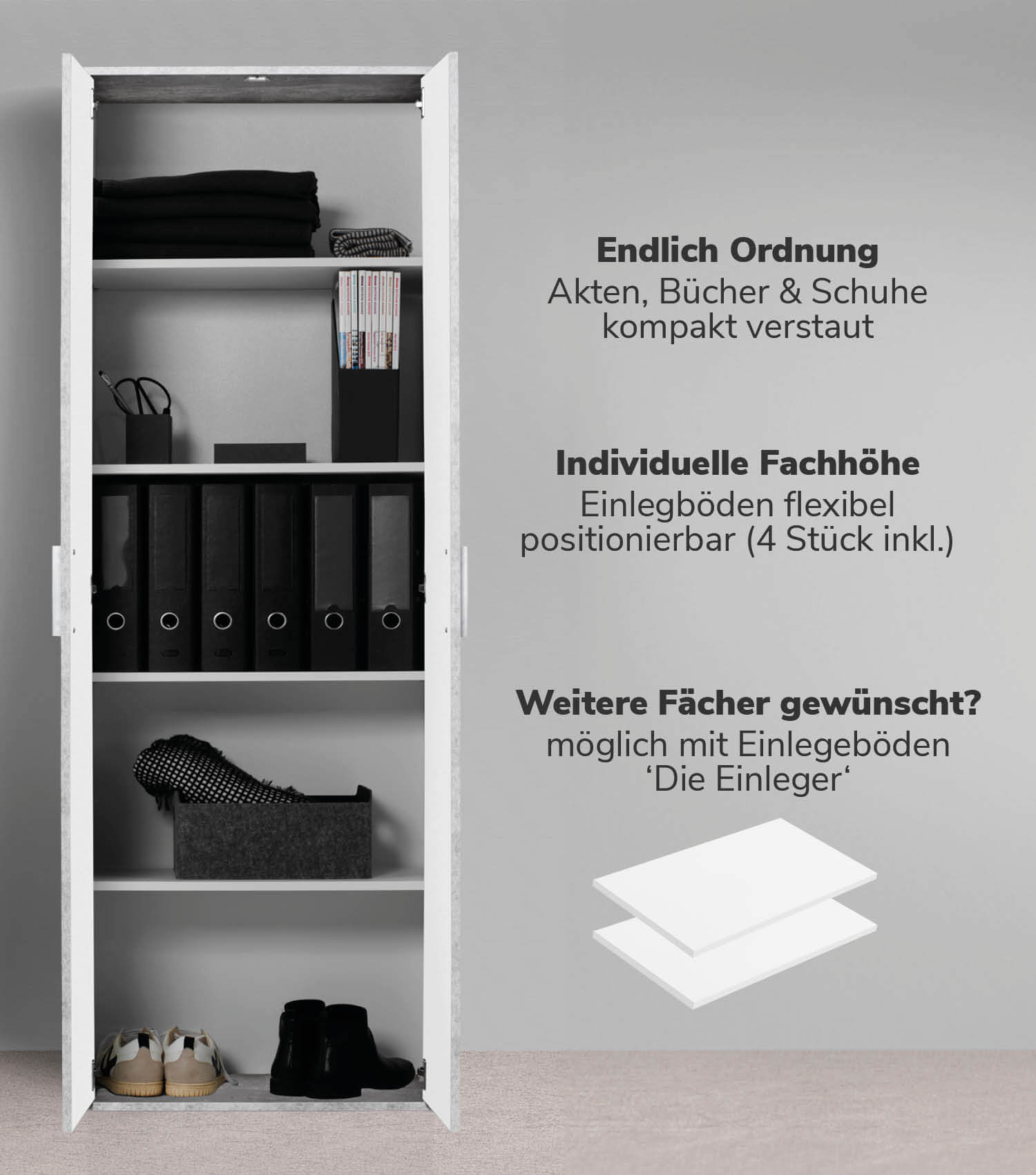 Armoire polyvalente meuble de rangement chaussures vestiaire entrée