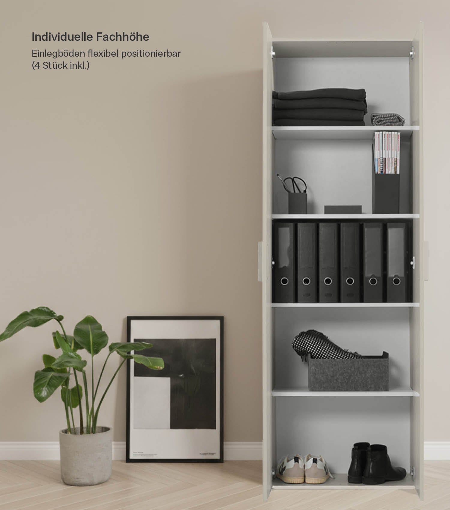 Armoire polyvalente meuble de rangement chaussures placard entrée