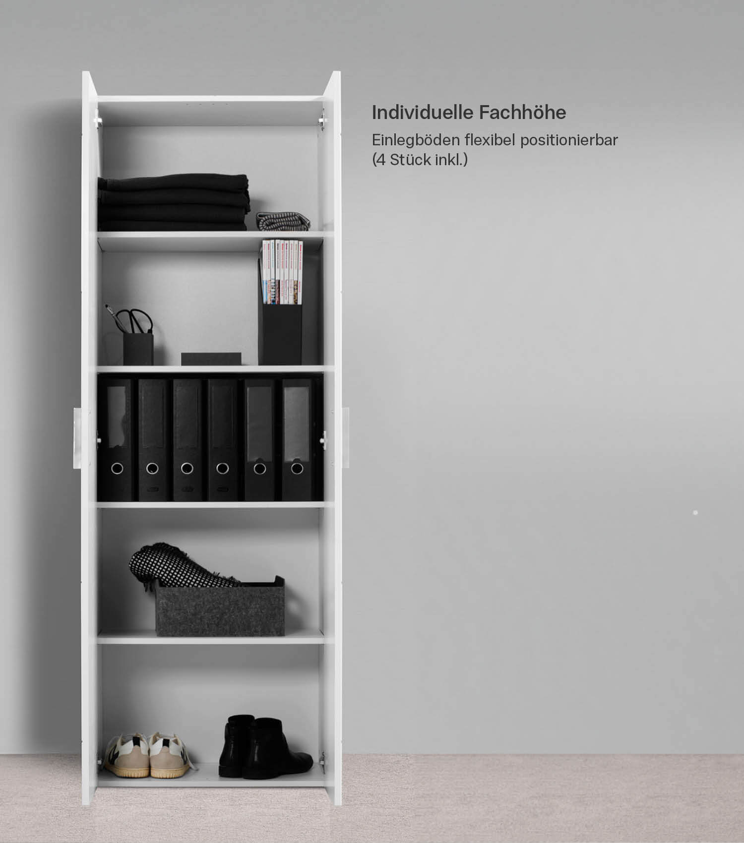 Armoire polyvalente meuble de rangement chaussures entrée couloir#sku_MS1.3w-solo