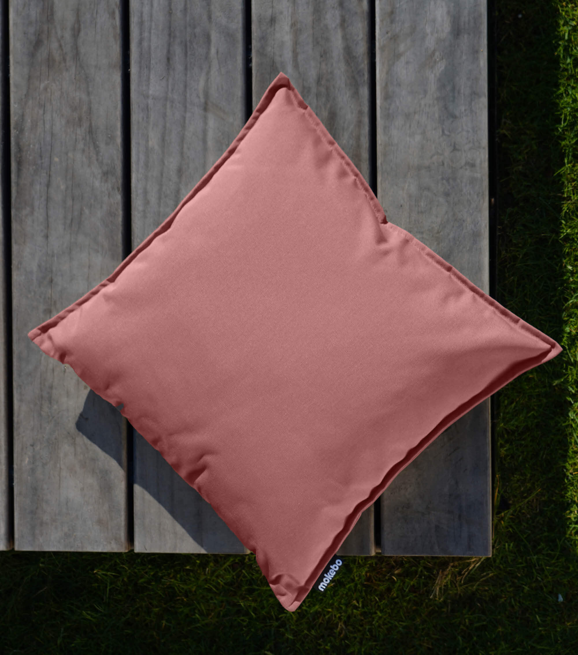 Housse de coussin d'extérieur résistant aux intempéries, coussin imperméable, corail 