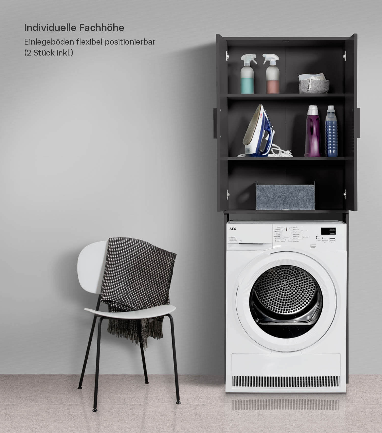 Armoire lave-linge meuble haut toilettes étagère salle de bain meuble haut#sku_WMS2.2-ant