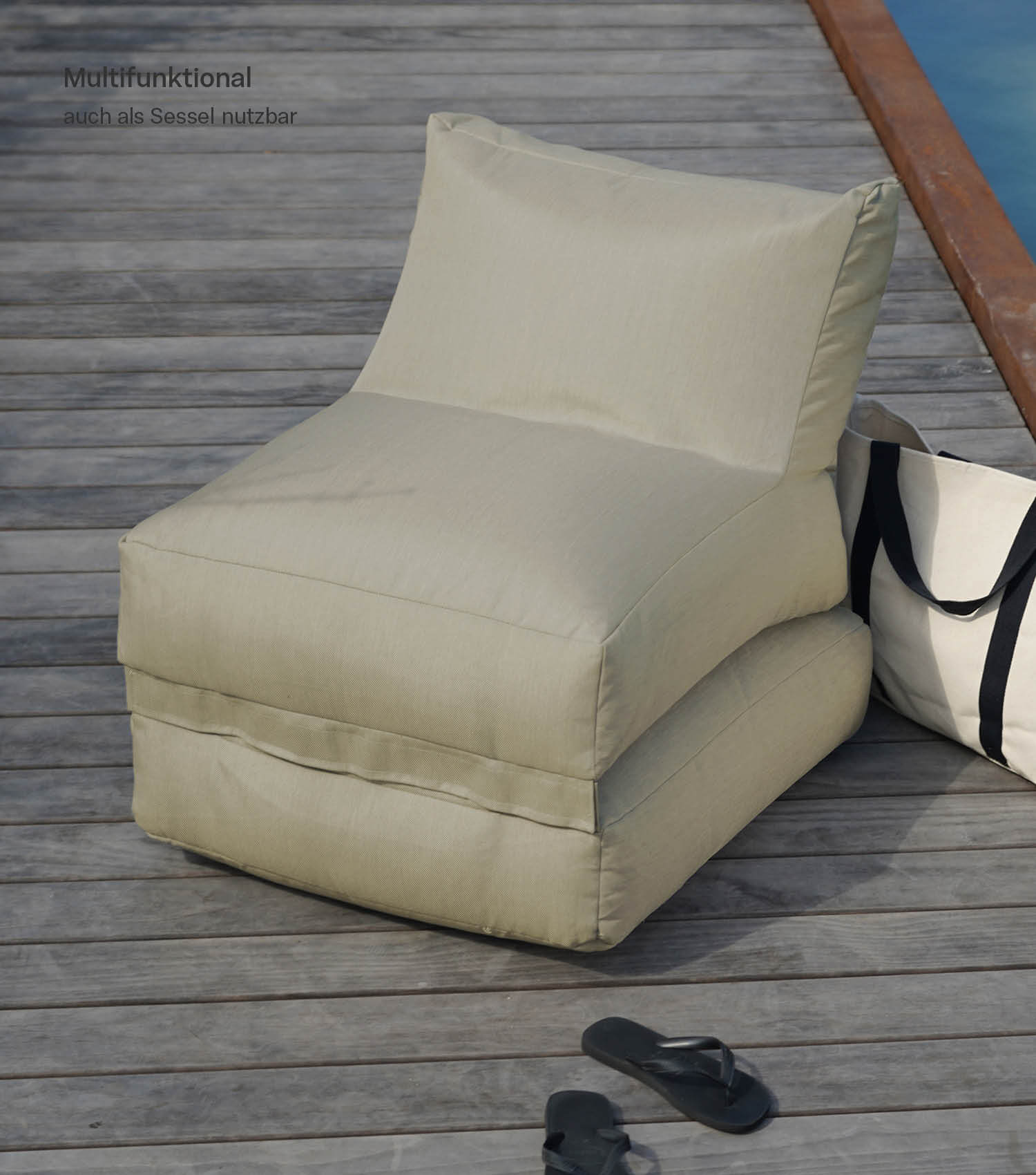 Pouf géant de relaxation avec remplissage Bean Bag